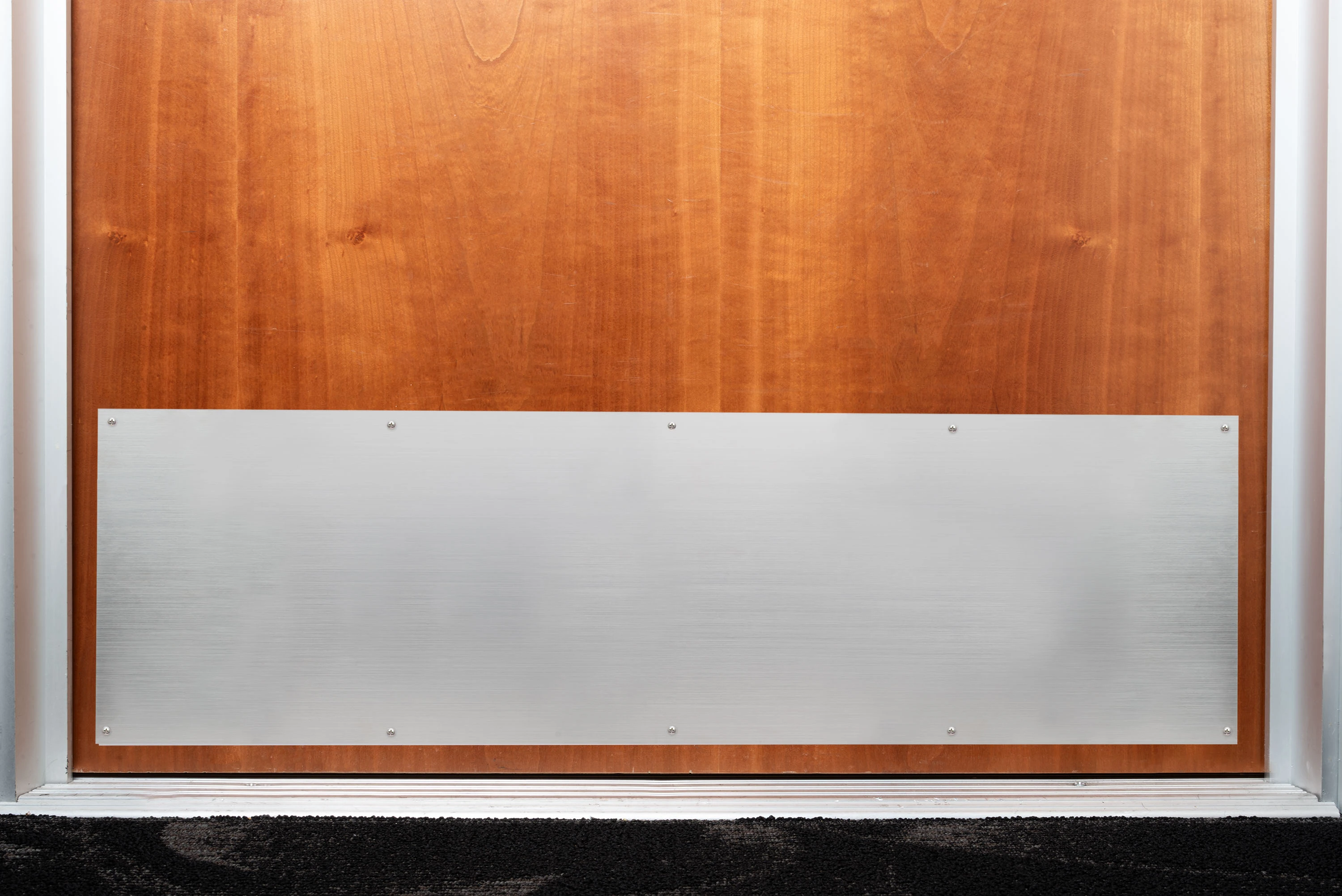 10"x34" Kick Plate, Stainless Steel variant image view