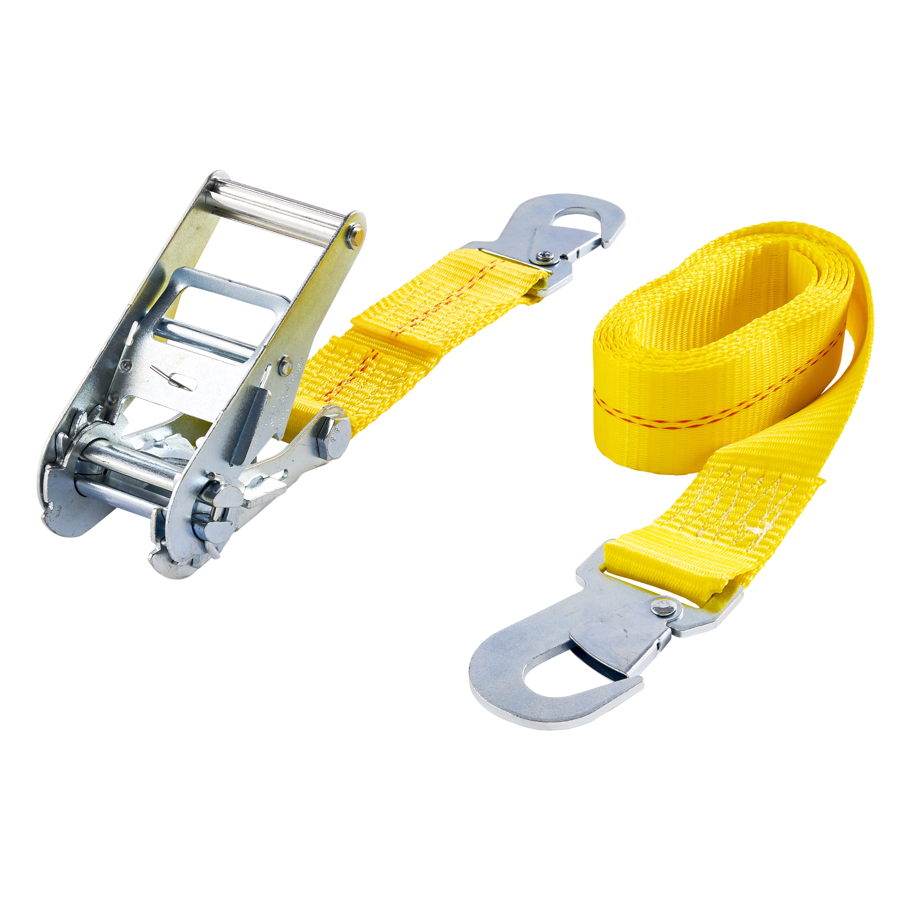 2" x 8' Auto Ratchet Tie-Down with Snap Hooks variant image view