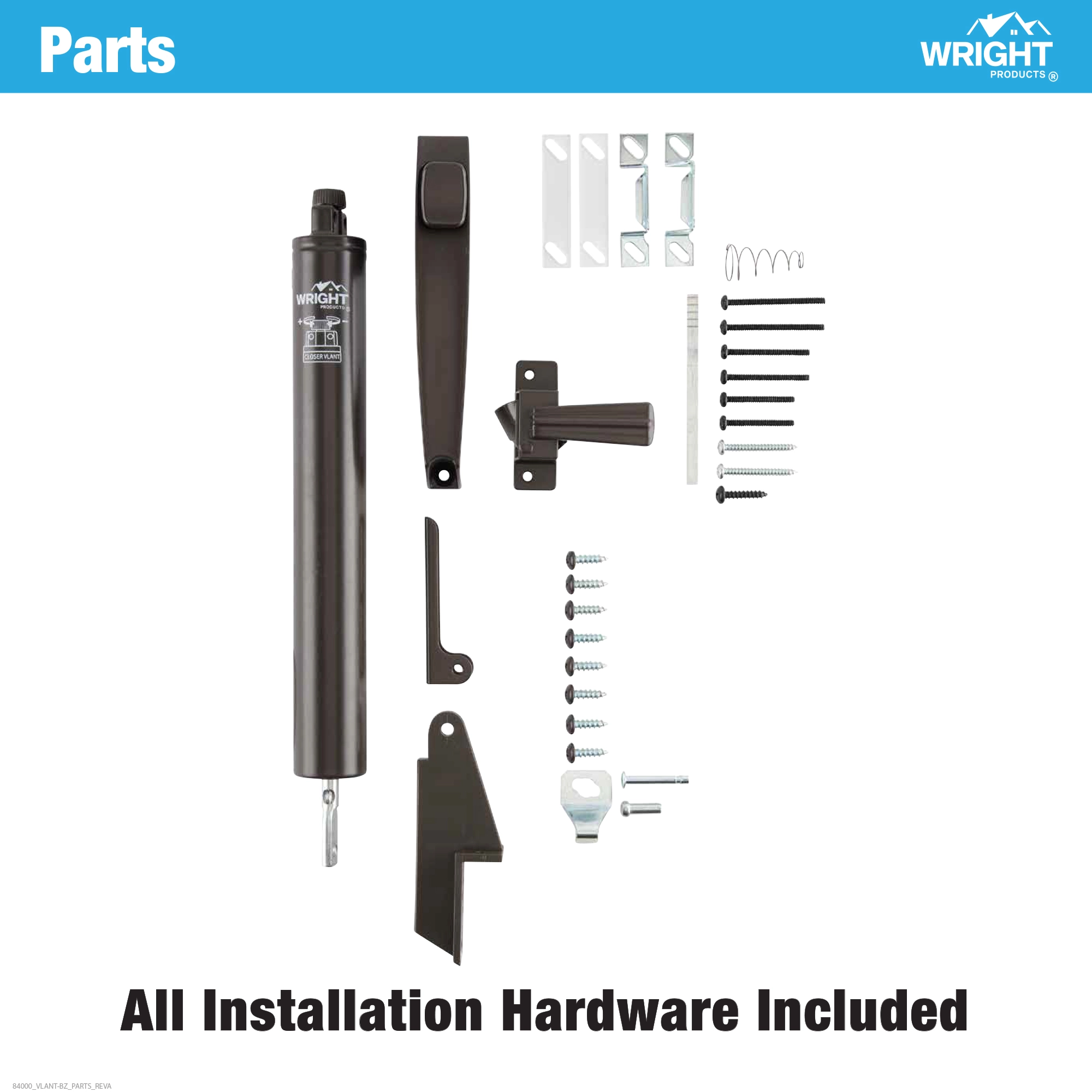 Lanai Corrosion Resistant Hardware Kit variant image view