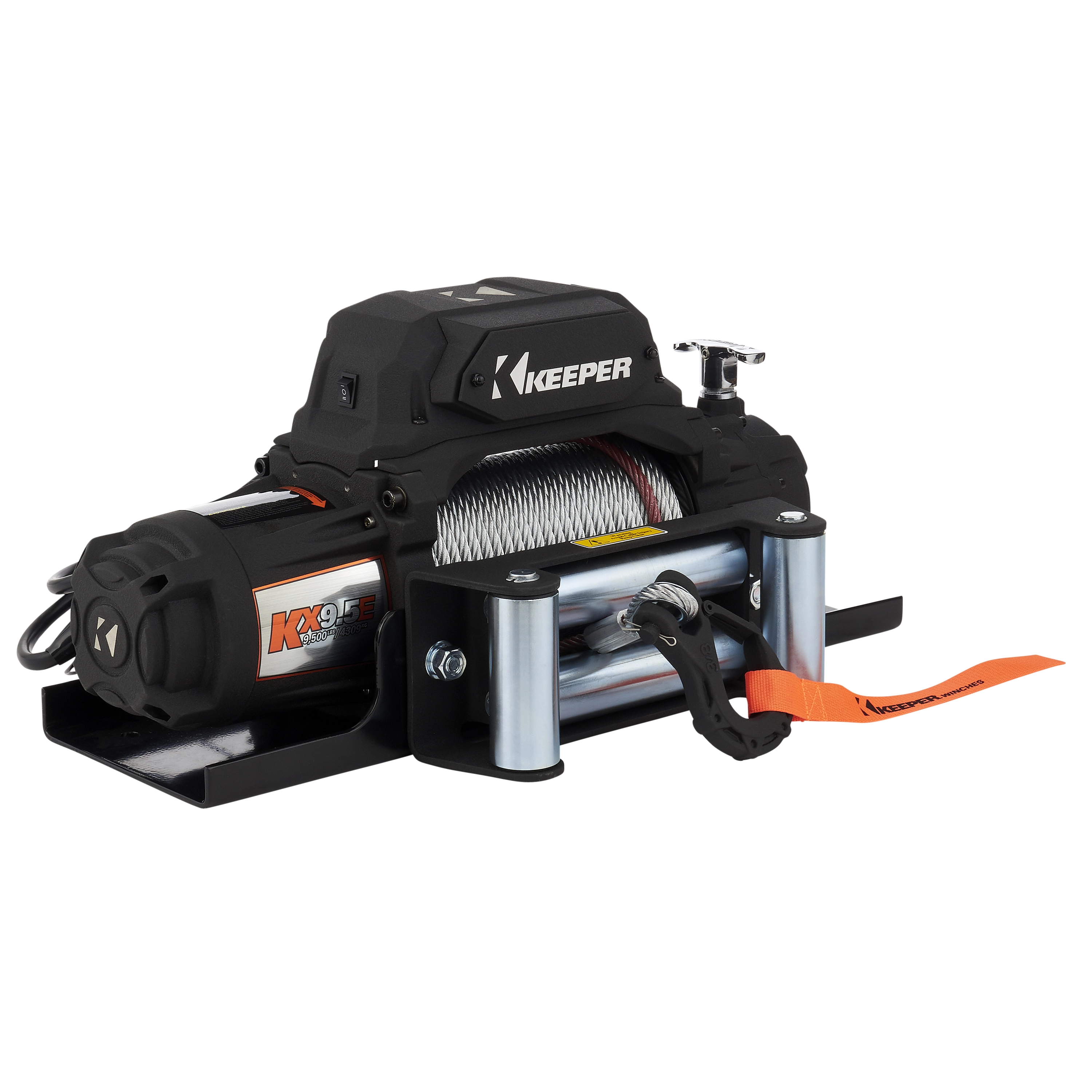 KX9.5E Winch, 9,500 lbs. Single Line Pull Capacity variant image view