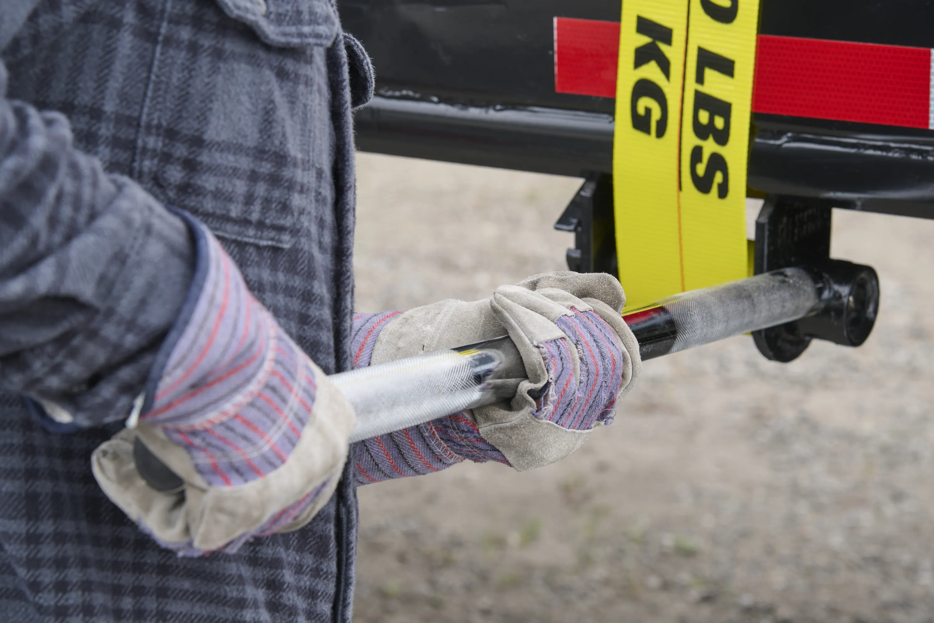 36" Winch Bar, Chrome variant image view