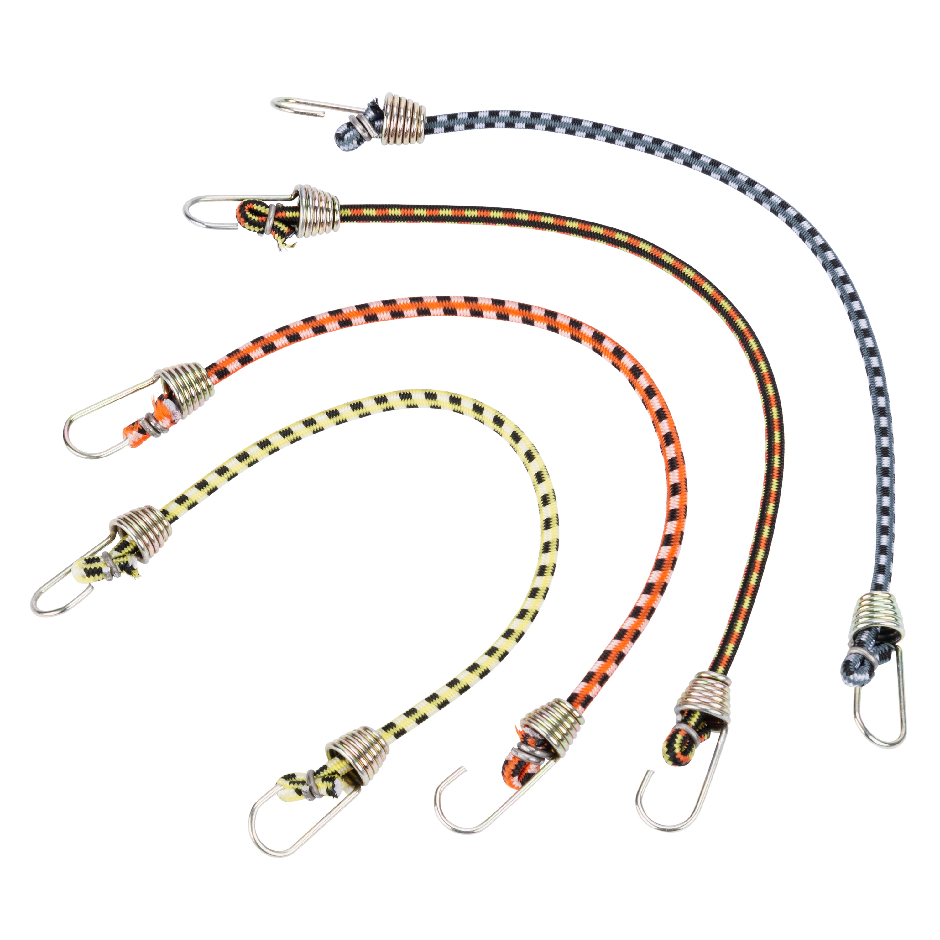 10" Mini Bungee Cords, 4 Pack variant image view