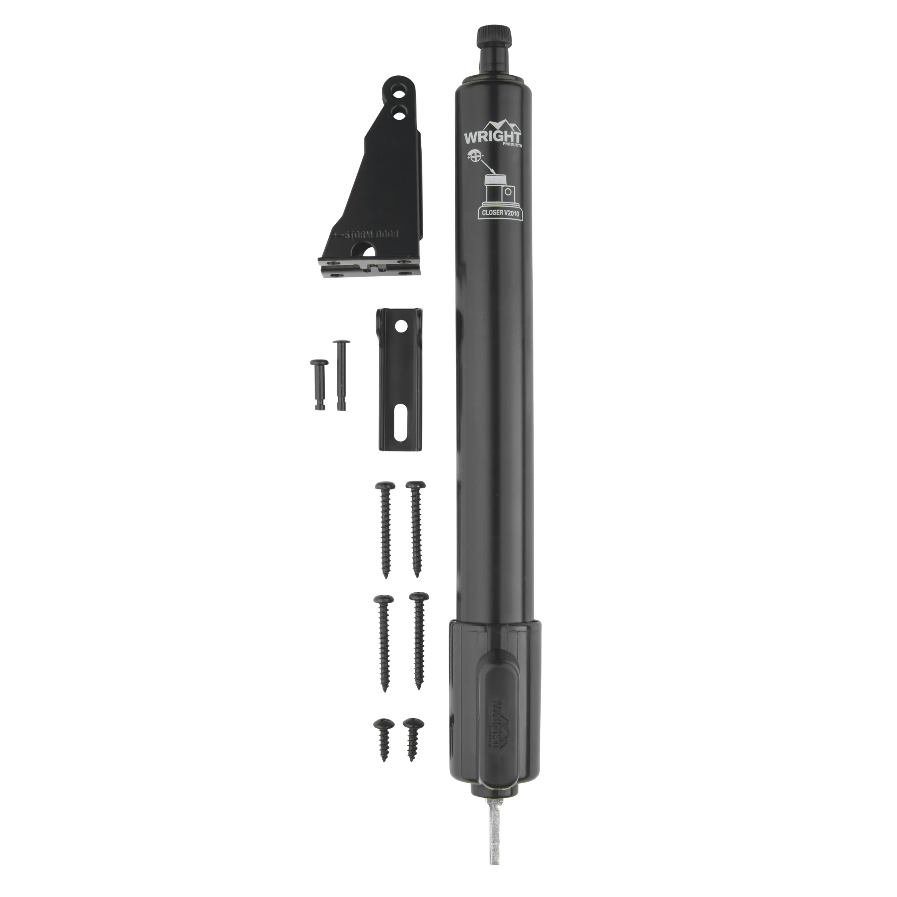 Standard-Duty Pneumatic Screen and Storm Door Closer with EZ-HOLD variant image view