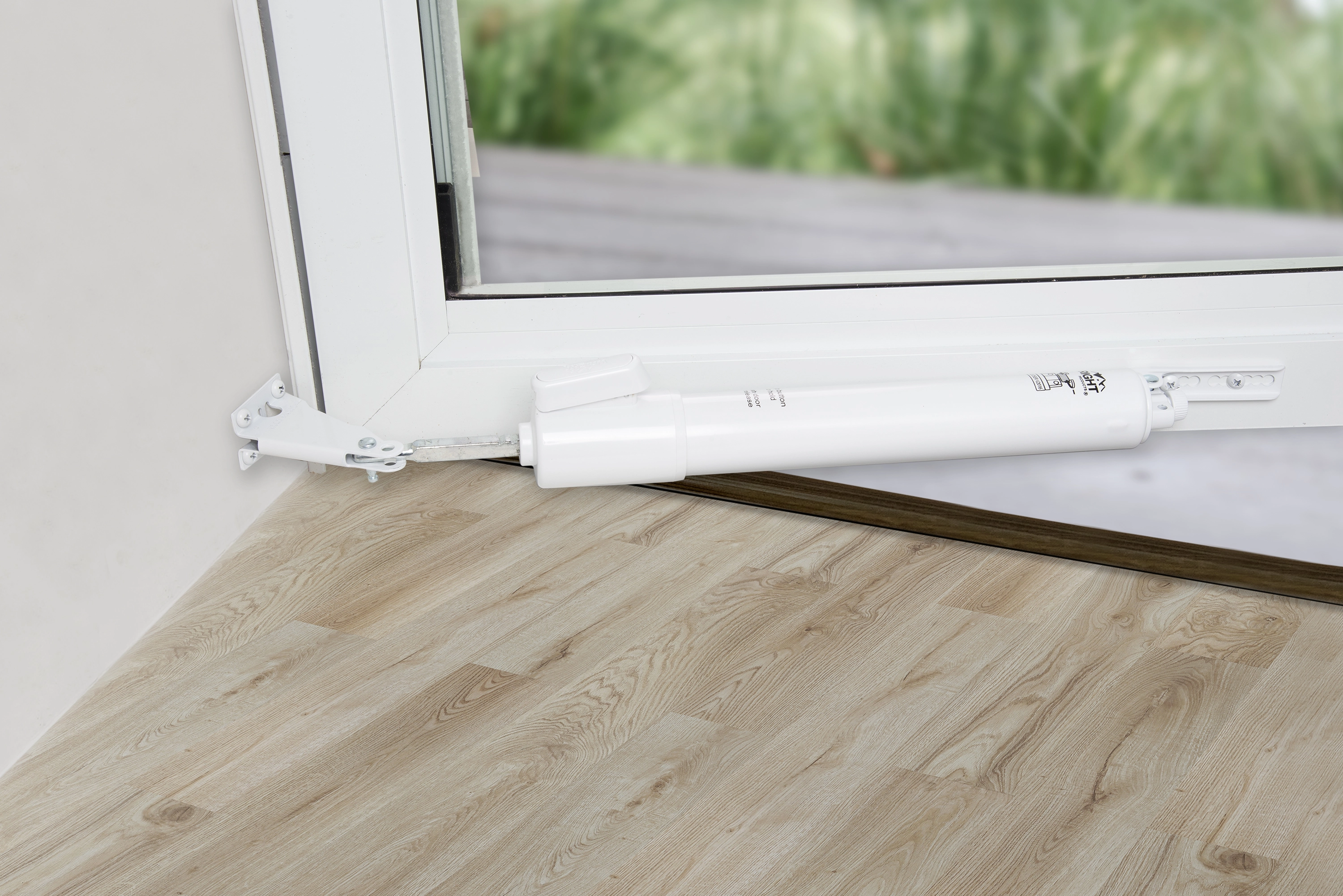 Heavy Duty Pneumatic Storm Door Closer with EZ-HOLD variant image view