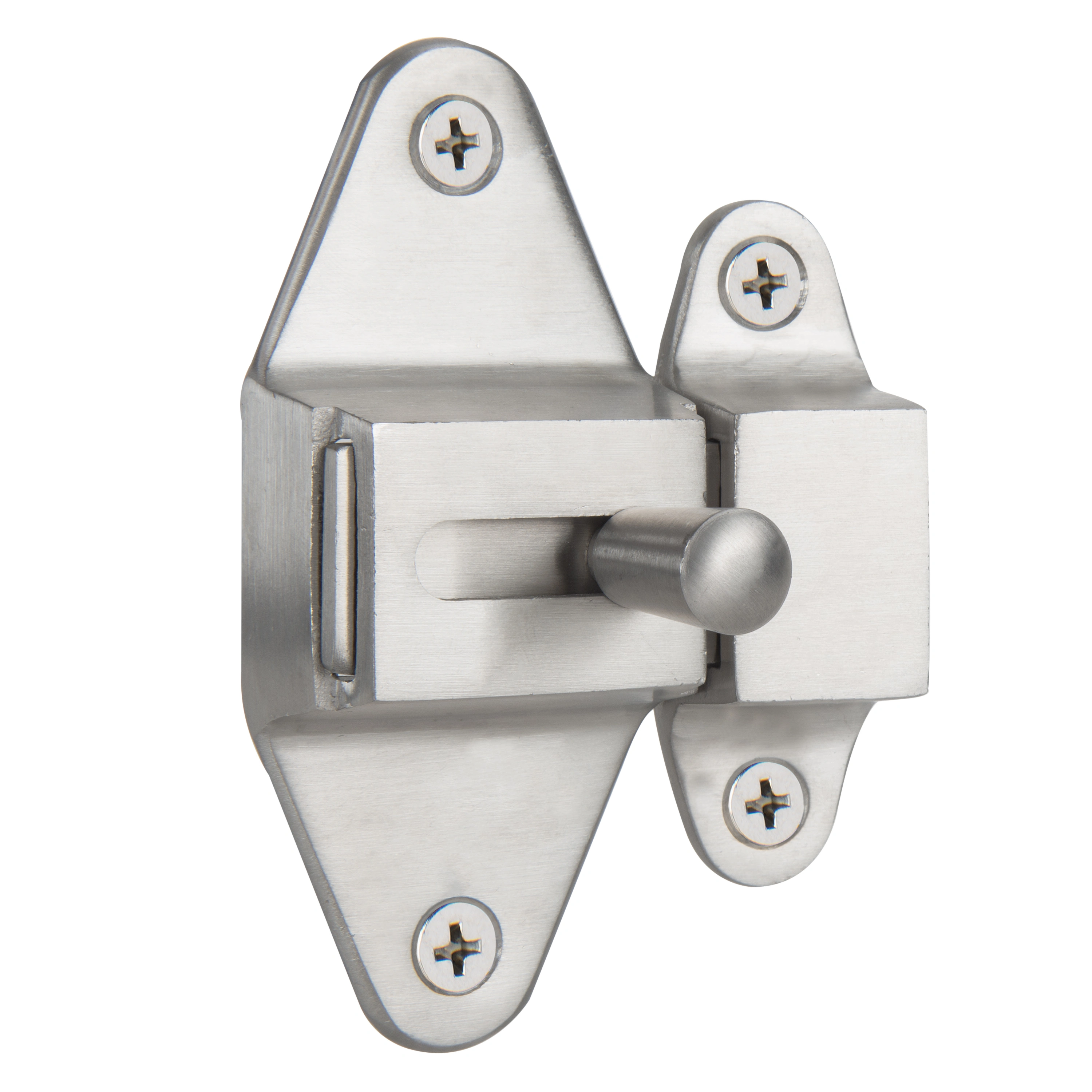 Restroom Stall Latch, 2 PC, Stainless Steel variant image view