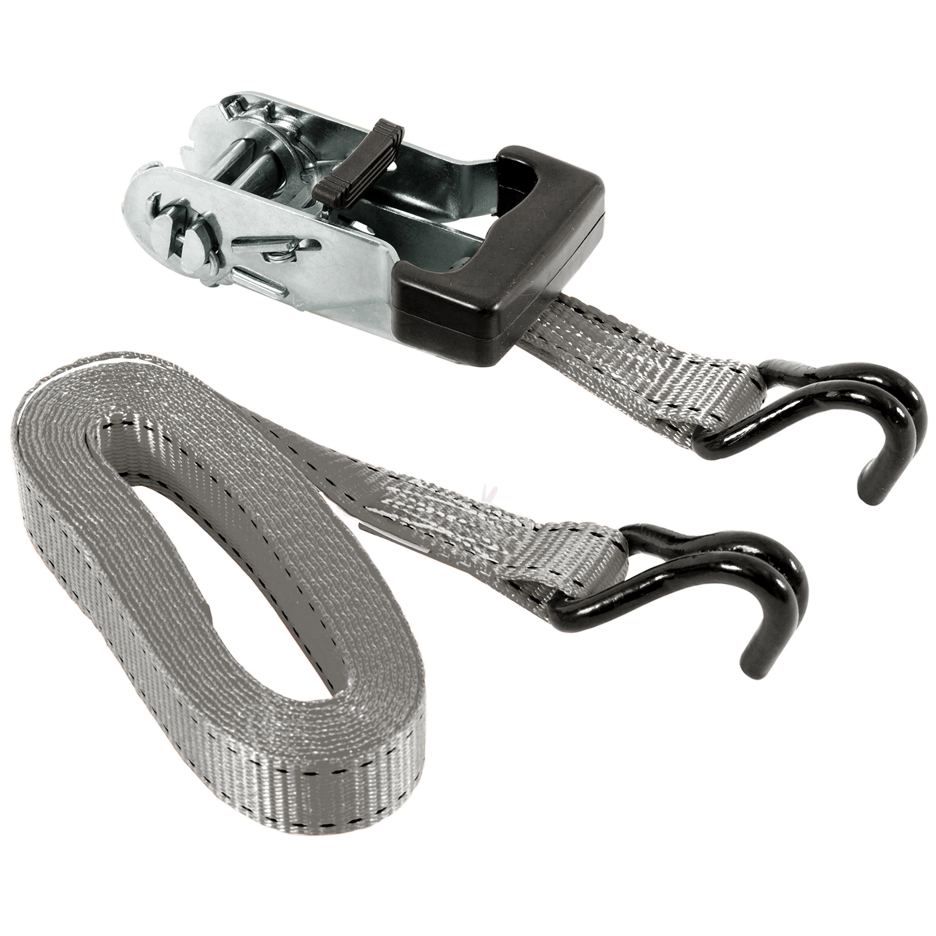 1" x 12' High Tension Ratchet Tie-Down variant image view