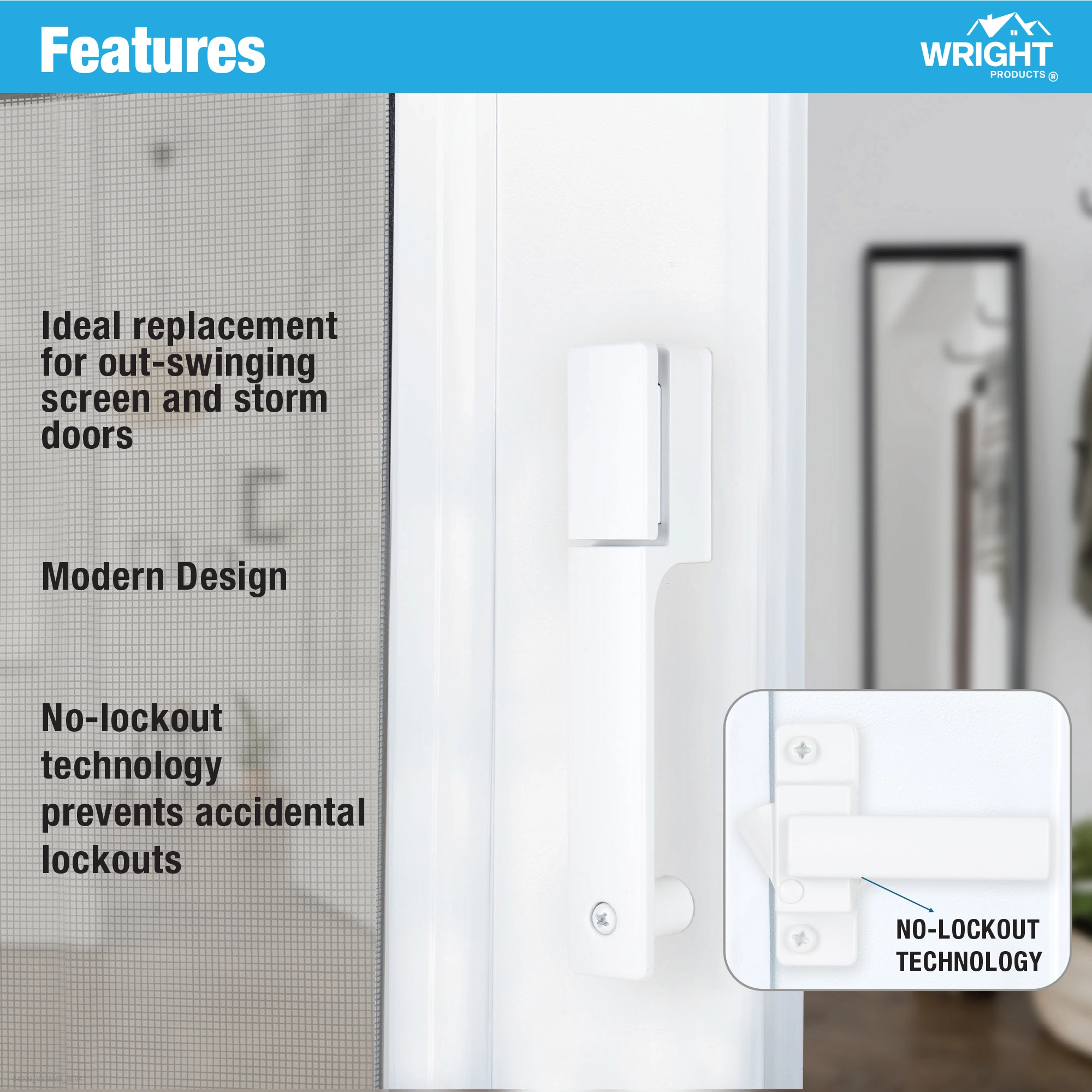 Alto Contemporary Push Button Latch variant image view