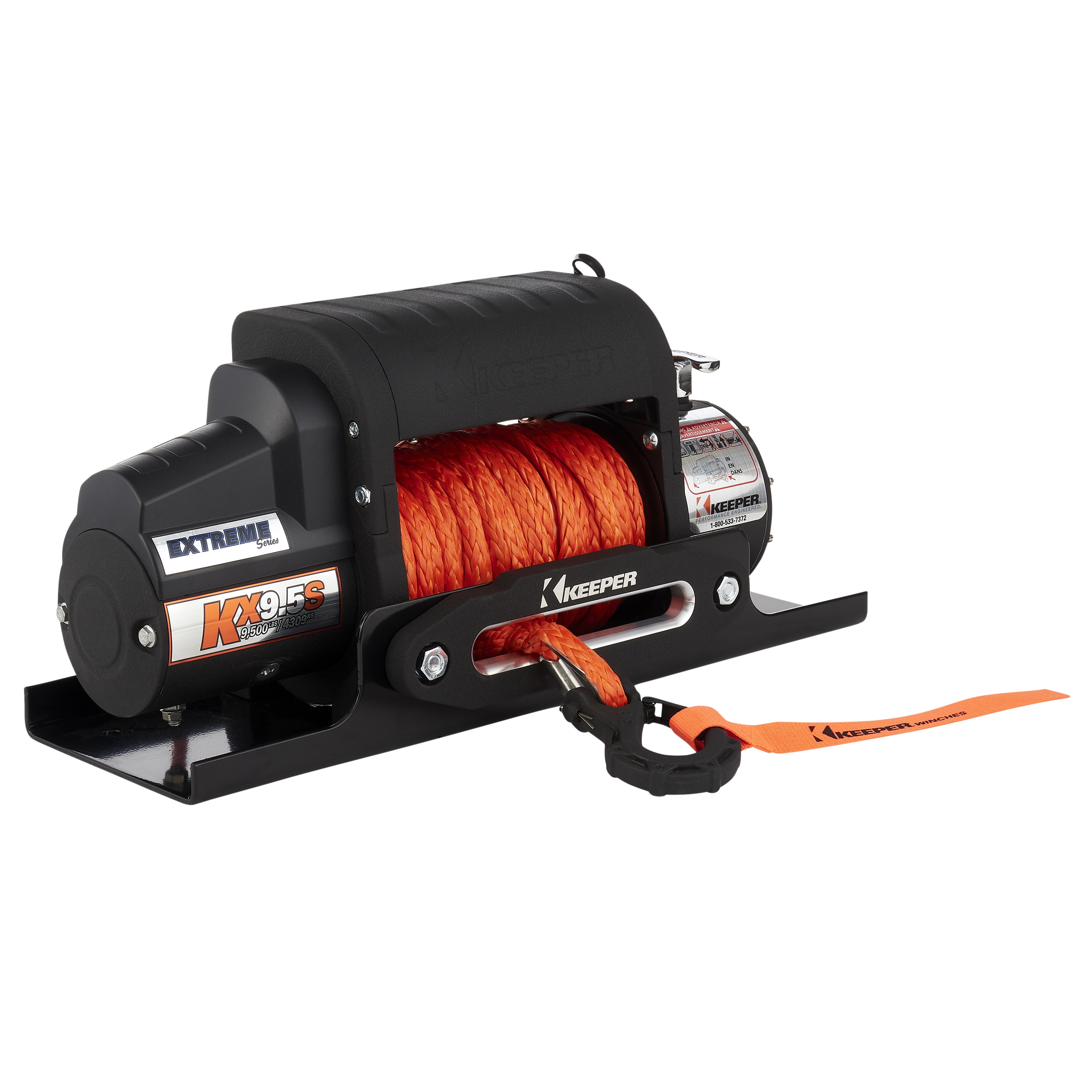 KX9500S Winch, 9,500 lbs. Single Line Pull Capacity variant image view