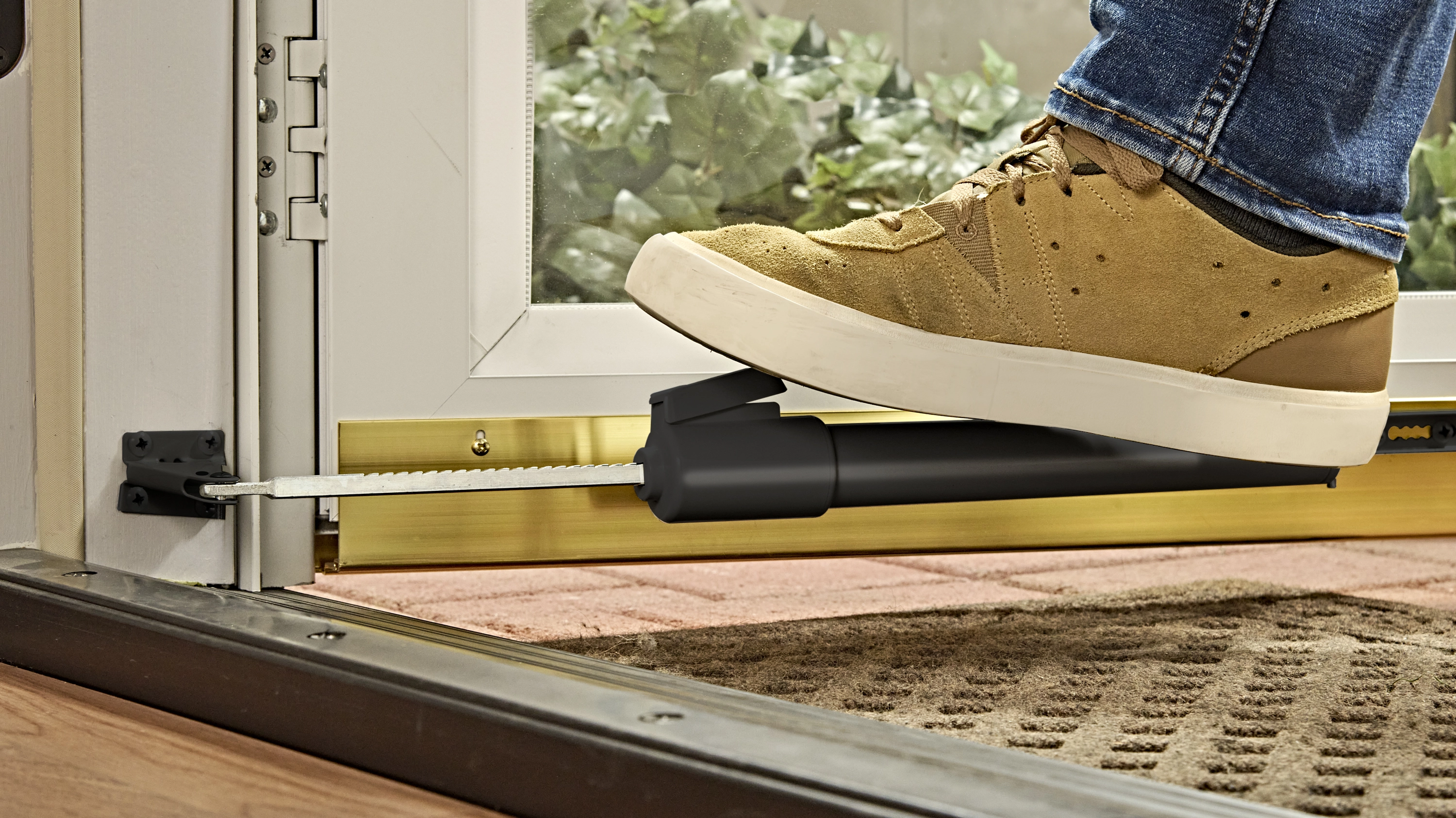 Standard Duty Pneumatic Screen and Storm Door Closer with EZ-HOLD variant image view