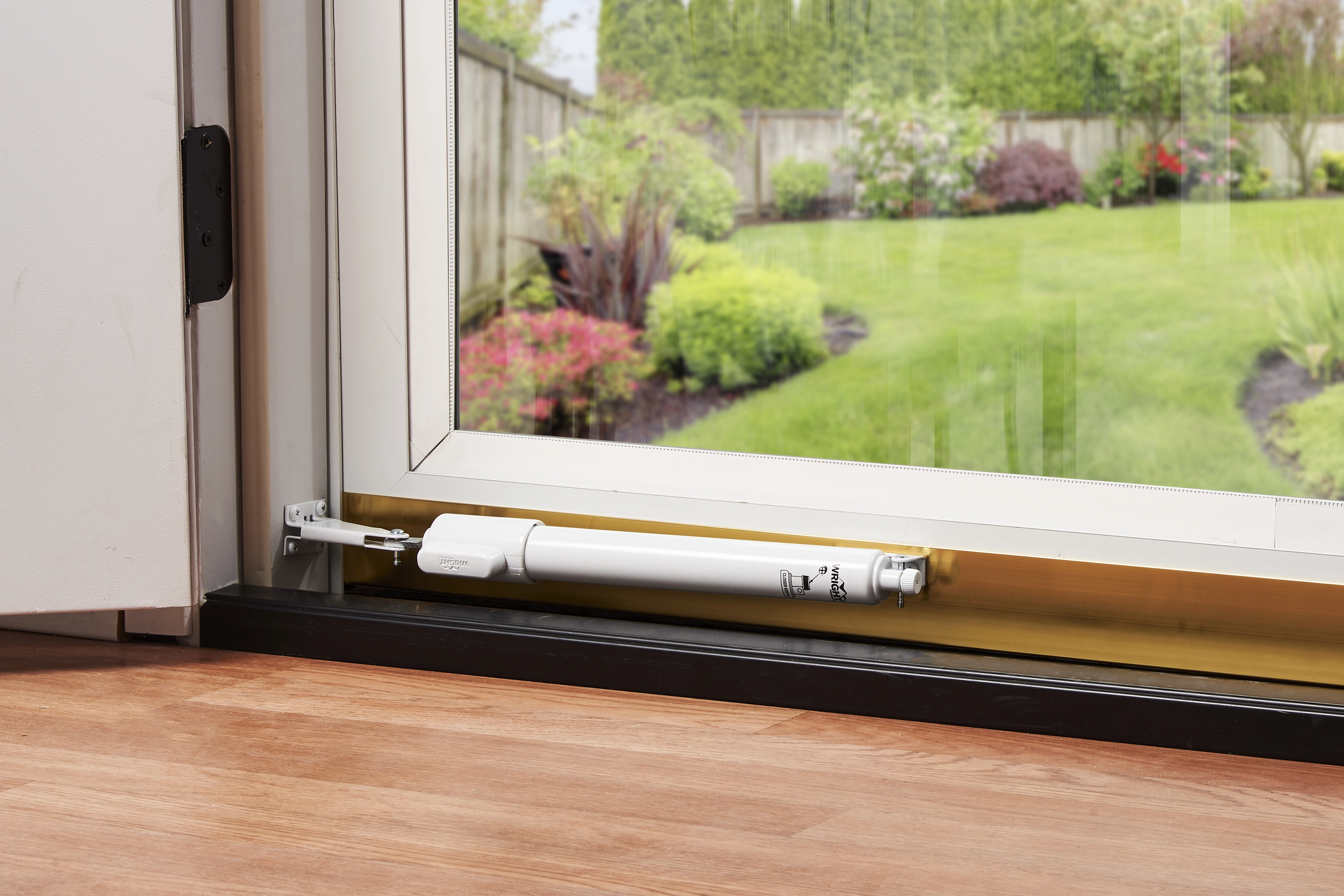 Standard Duty Pneumatic Screen and Storm Door Closer with EZ-HOLD variant image view