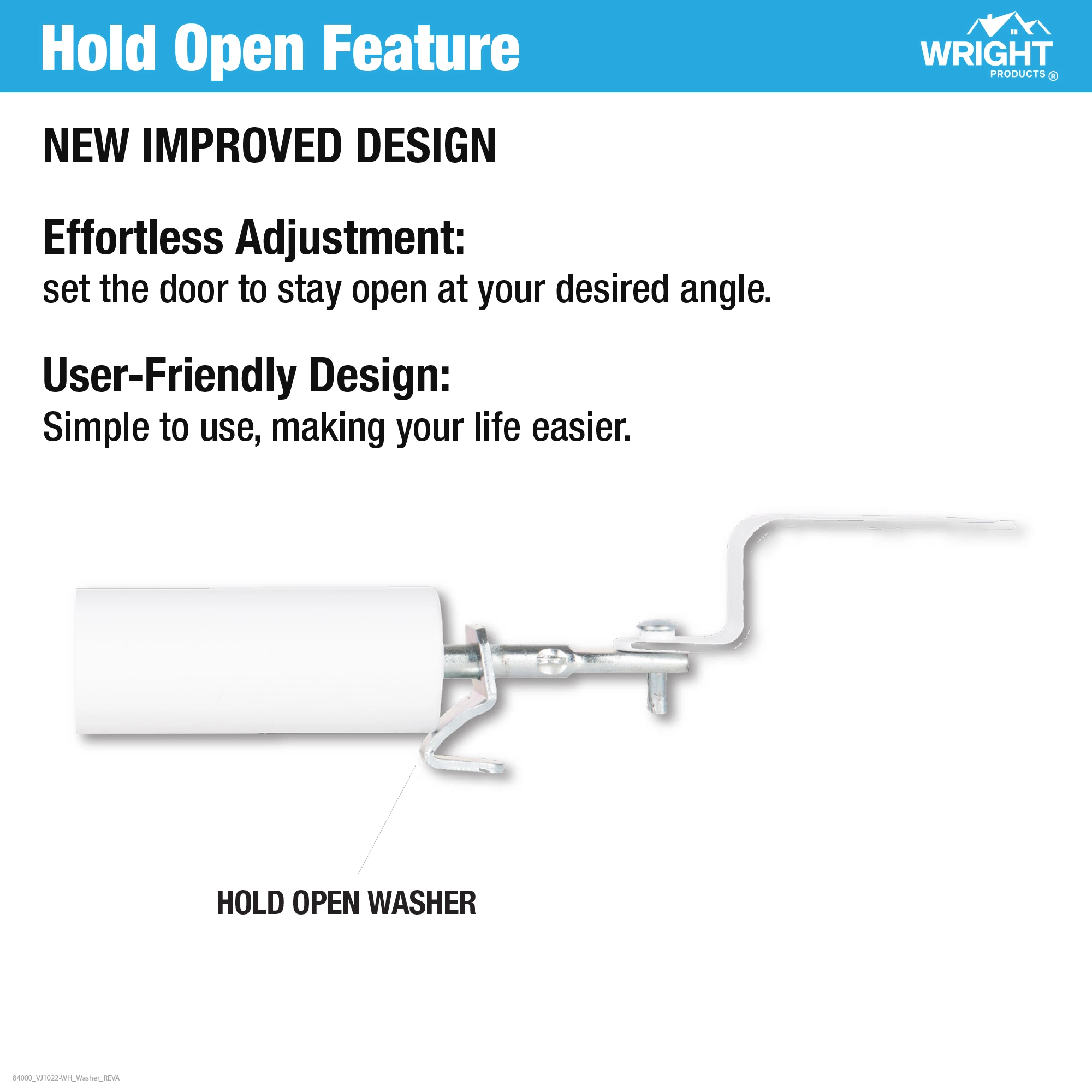 Light Duty Pneumatic Head Jamb Closer variant image view