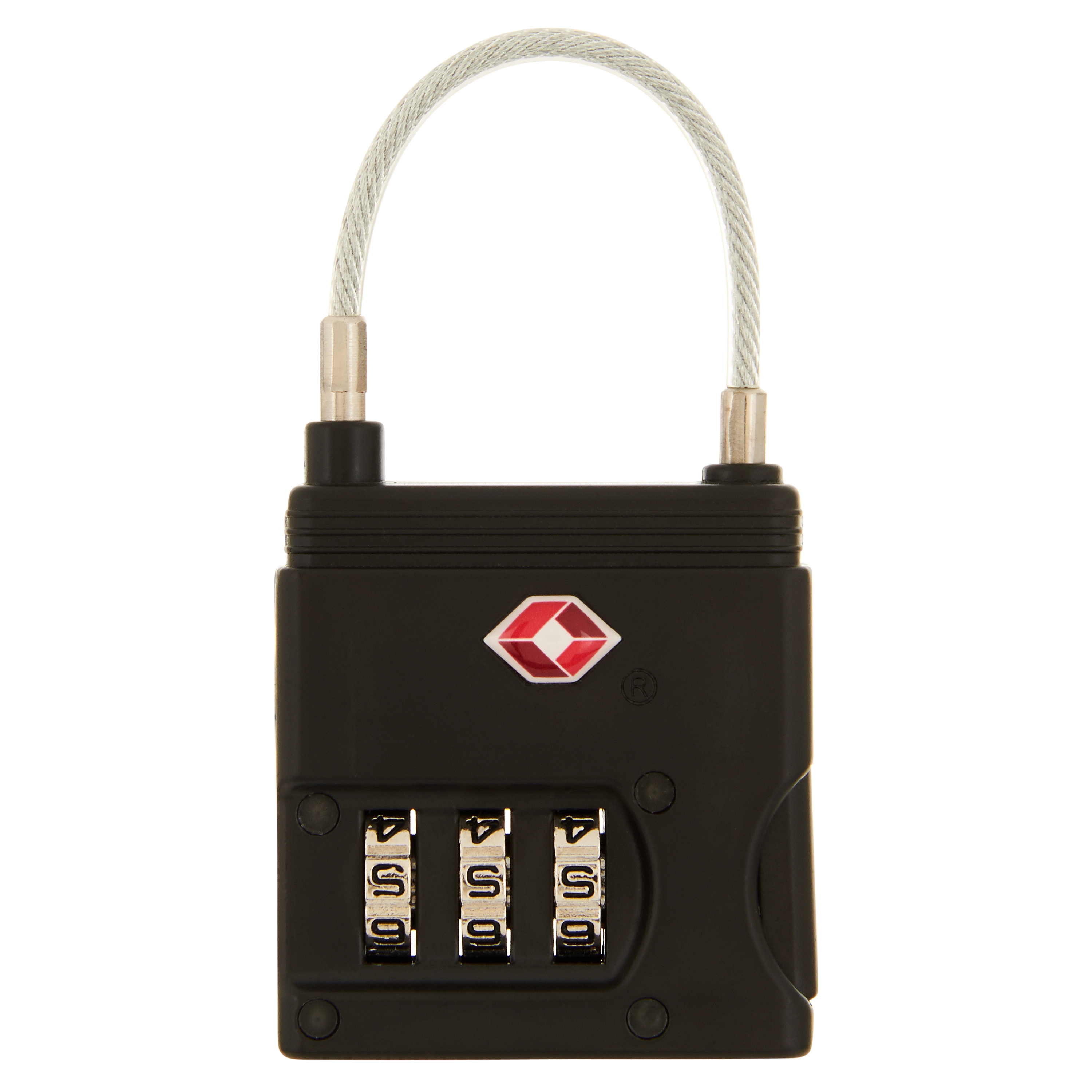 25mm 3-Dial Resettable Combination TSA Travel Lock variant image view