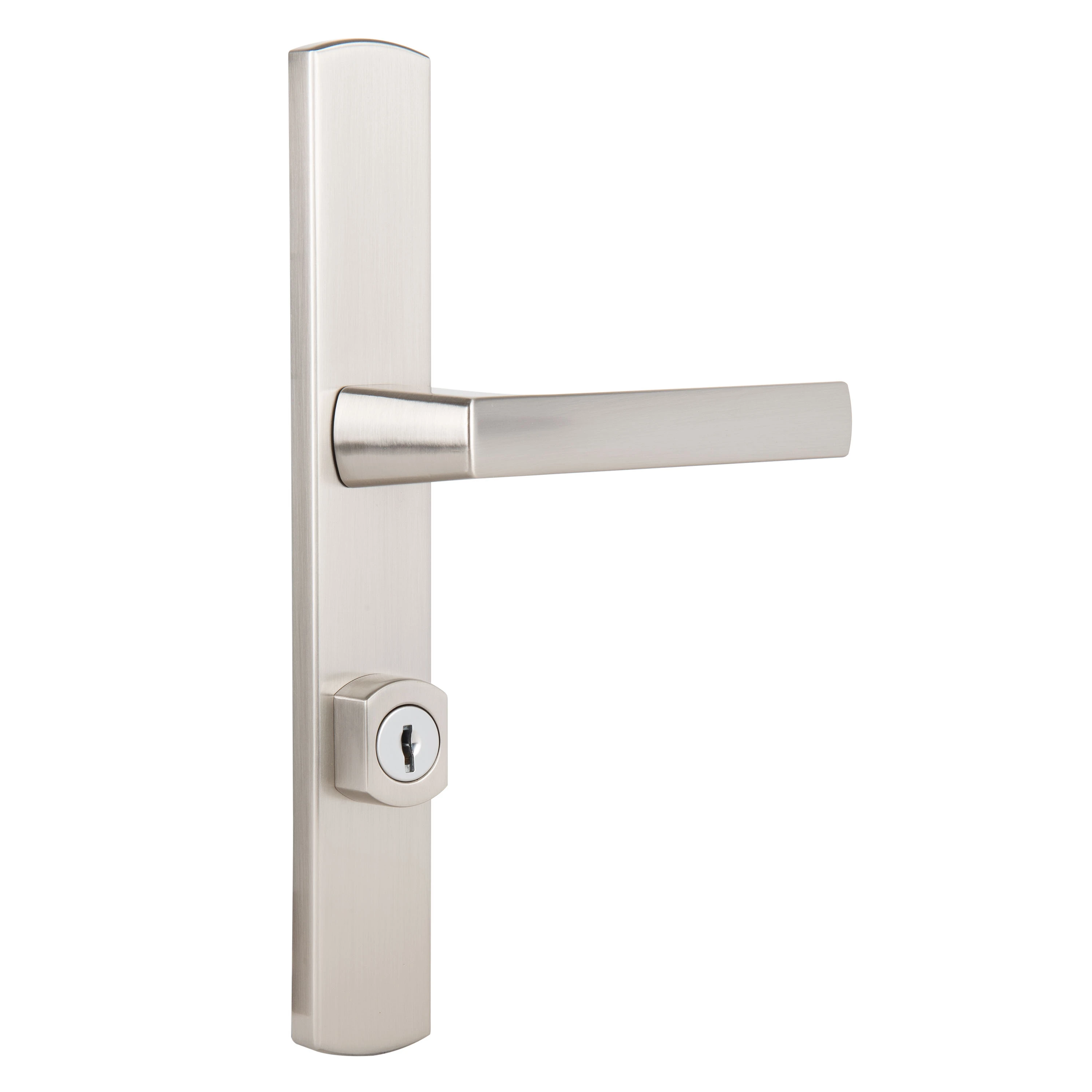 Ventana Contemporary Mortise Keyed Lever Mount Latch with Deadbolt variant image view