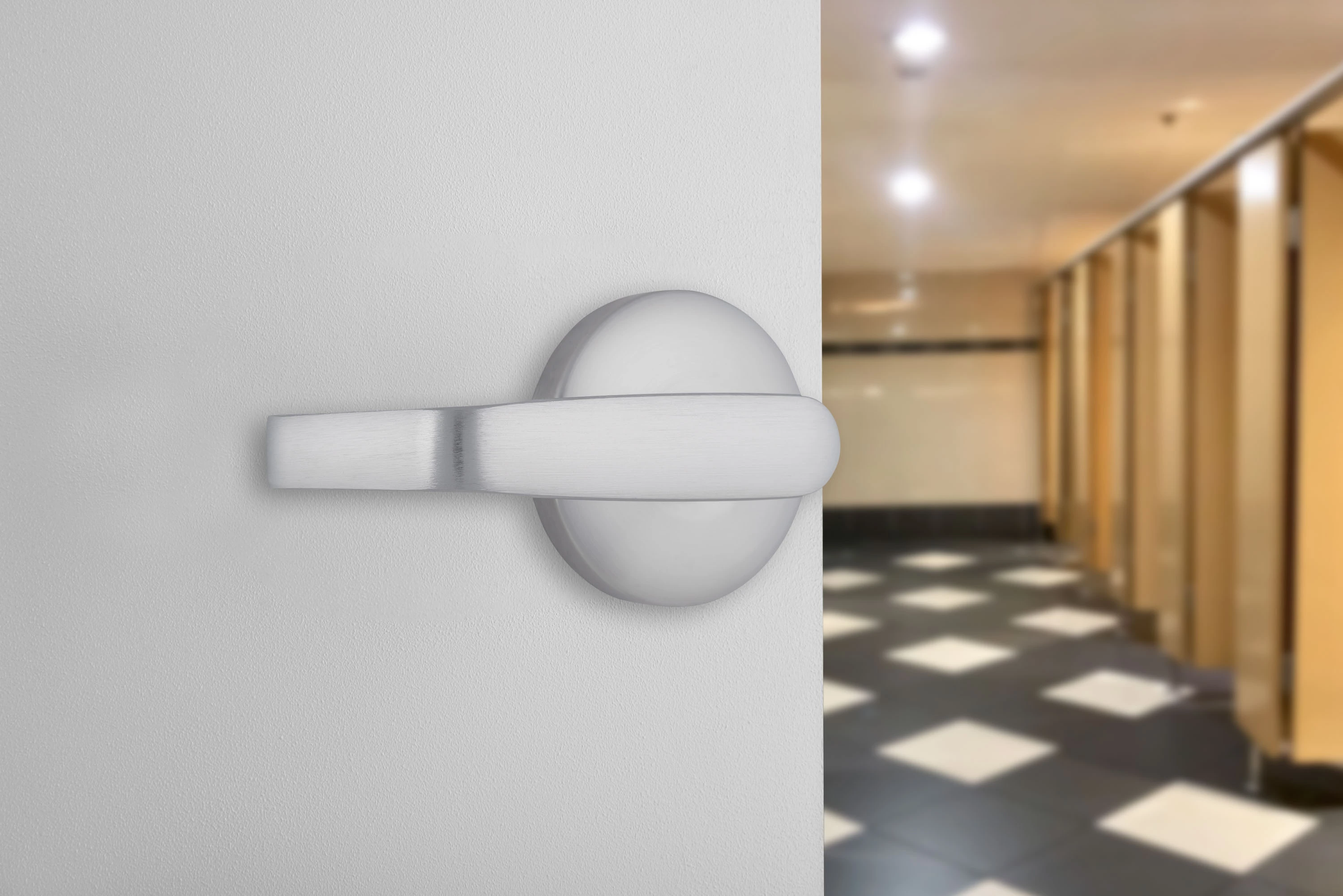 Restroom Stall Latch, 2 PC, Stainless Steel variant image view