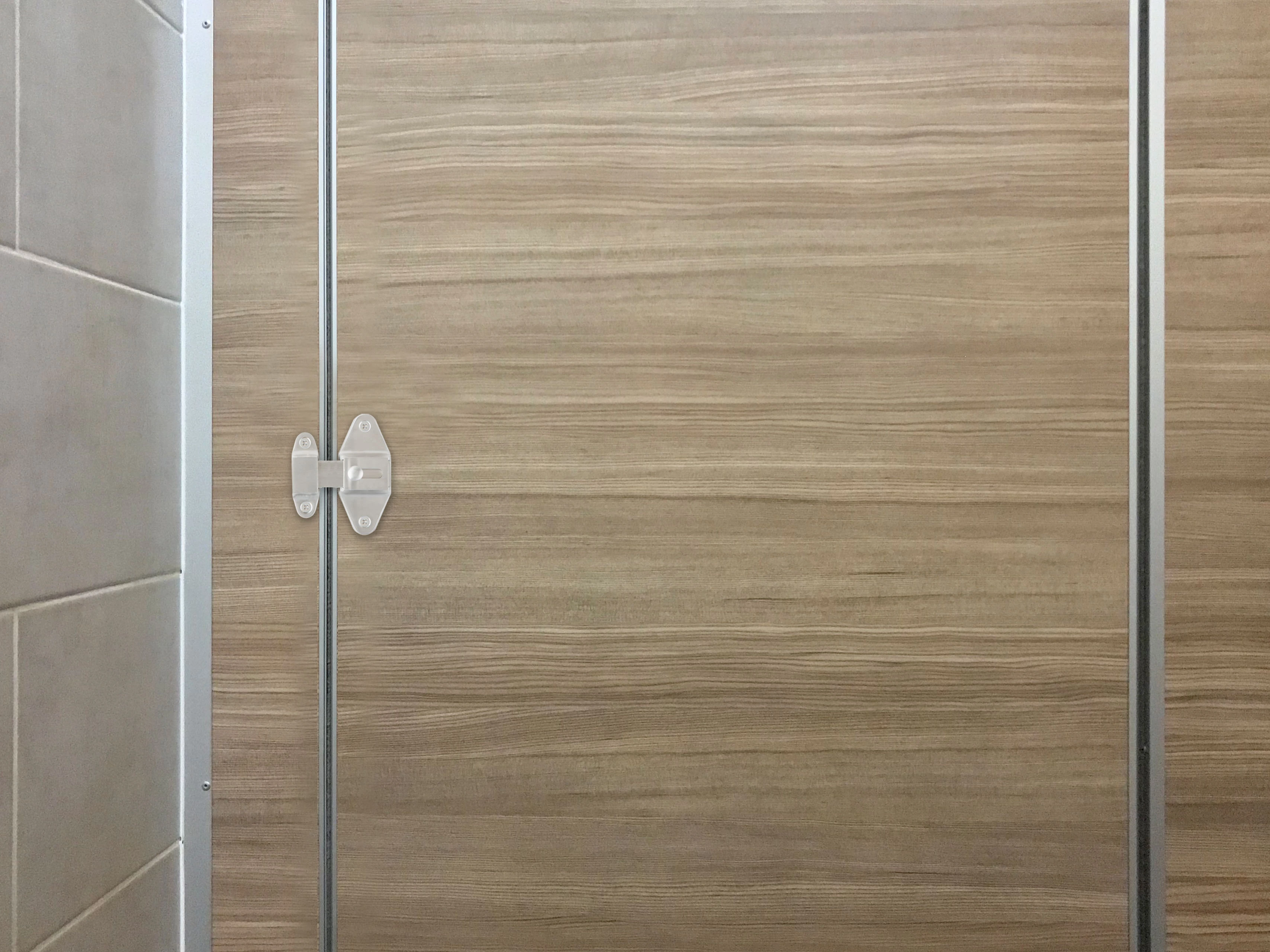 Restroom Stall Latch, 2 PC, Stainless Steel variant image view