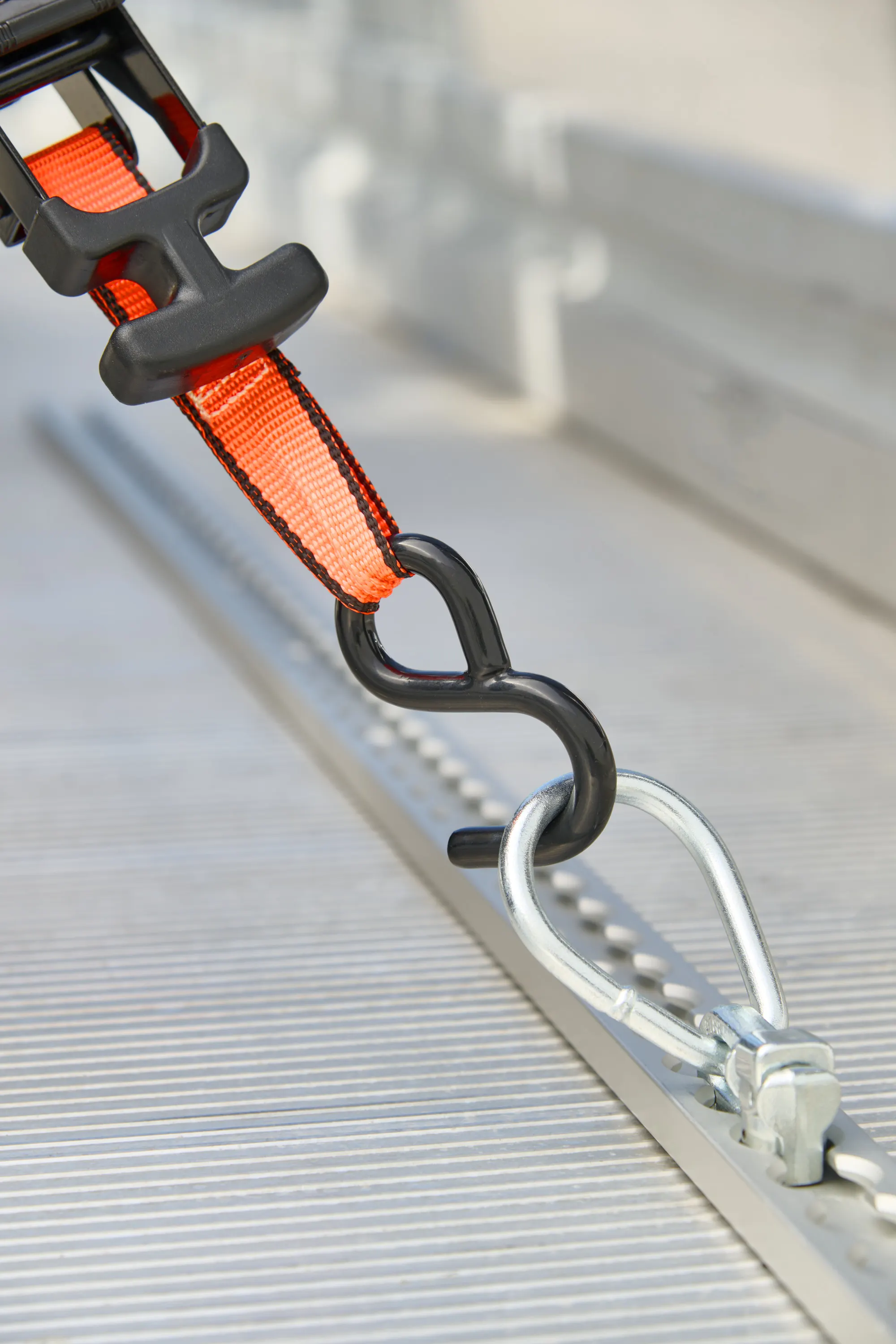 1" x 12' T-Handle Ratchet Tie-Down, 500 lbs. WLL variant image view