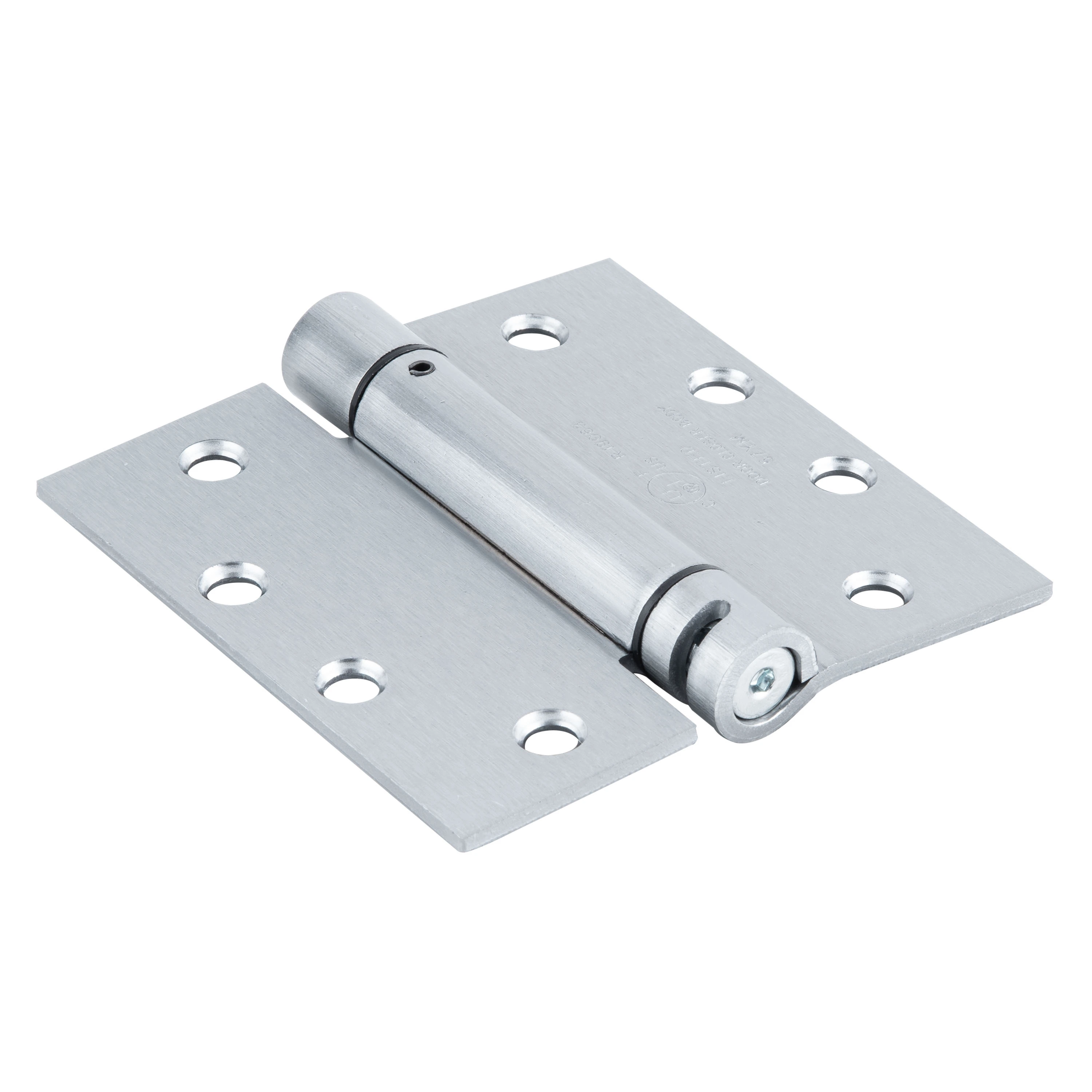 4.5"x4.5" Spring Hinge 3 Pk (1 Spring 2 BB), Satin Chrome  variant image view