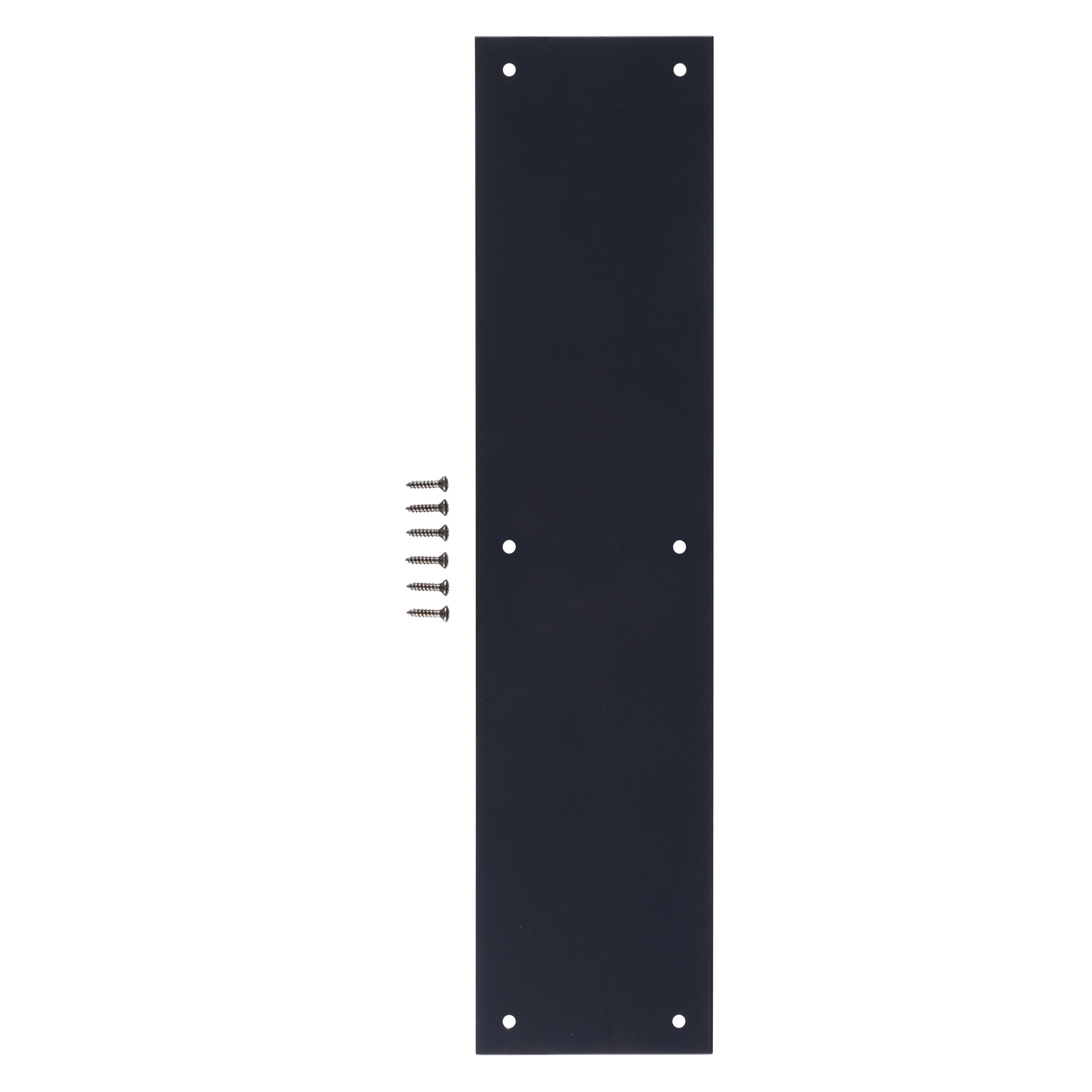 3.5"x15" Push Plate, Matte Black variant image view