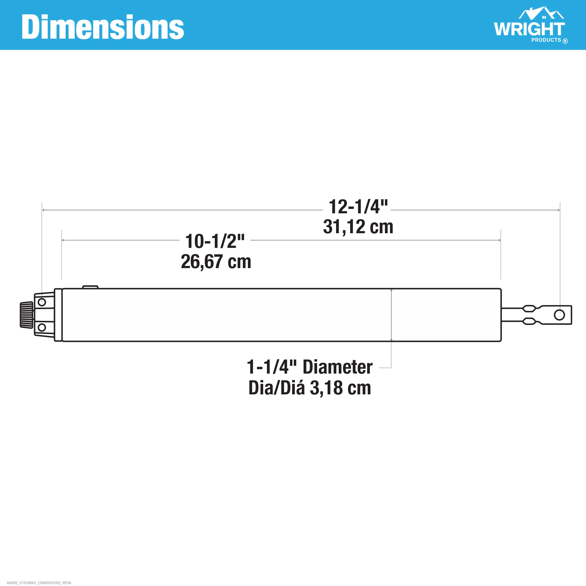 Pneumatic Closer and Push Button Latch Combo Kit variant image view
