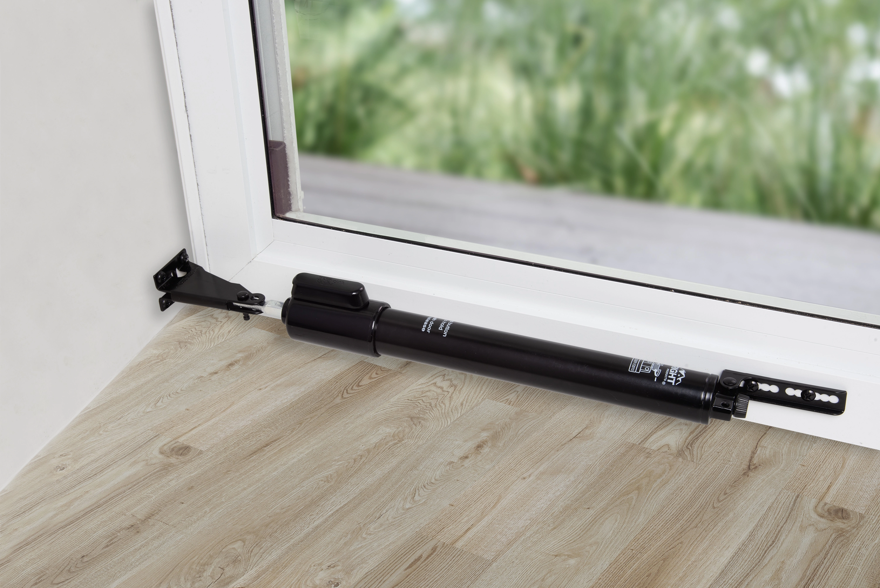 Standard Duty Pneumatic Screen and Storm Door Closer with EZ-HOLD variant image view