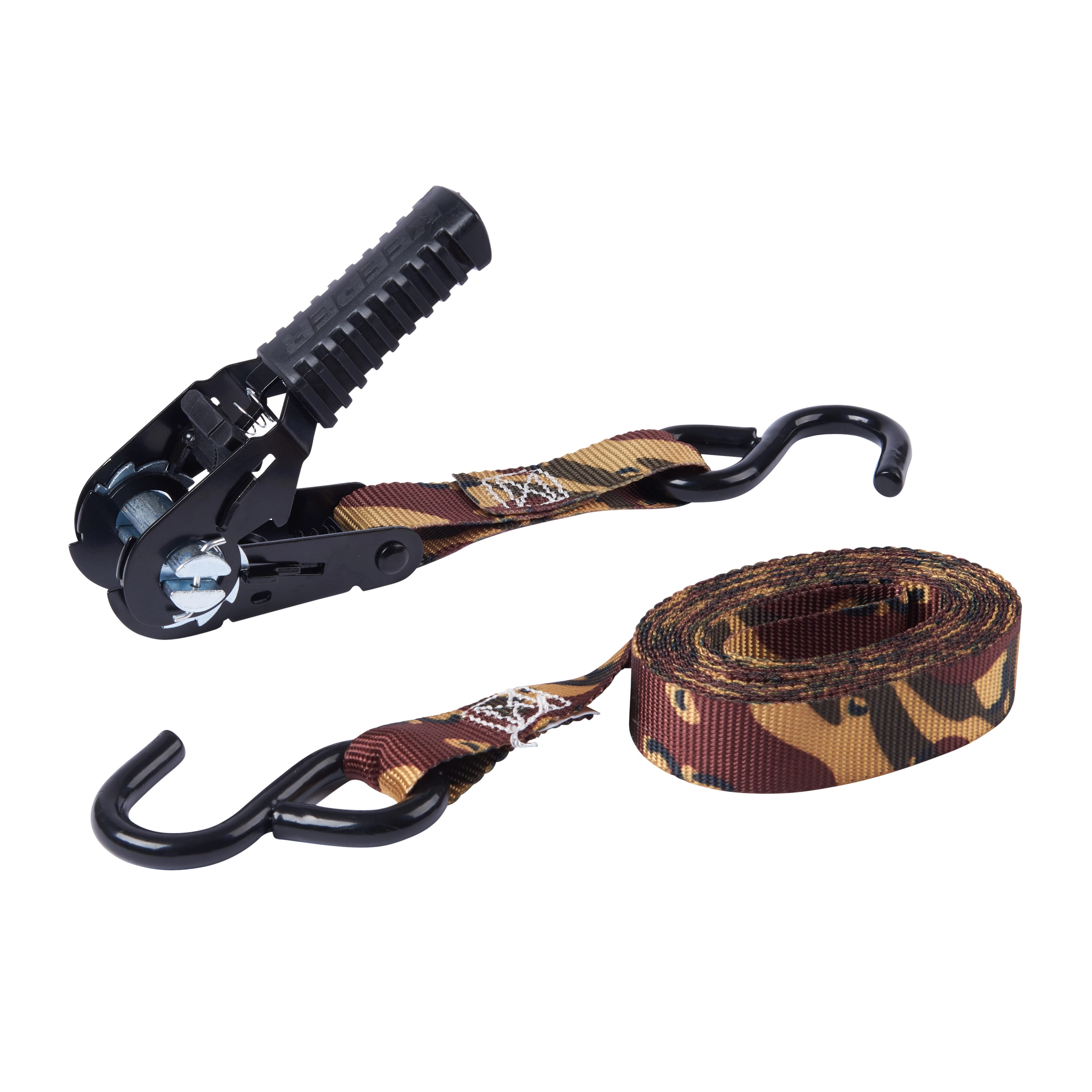 1" x 12' Pistol Grip Ratchet Tie-Down, 500 lbs. WLL variant image view