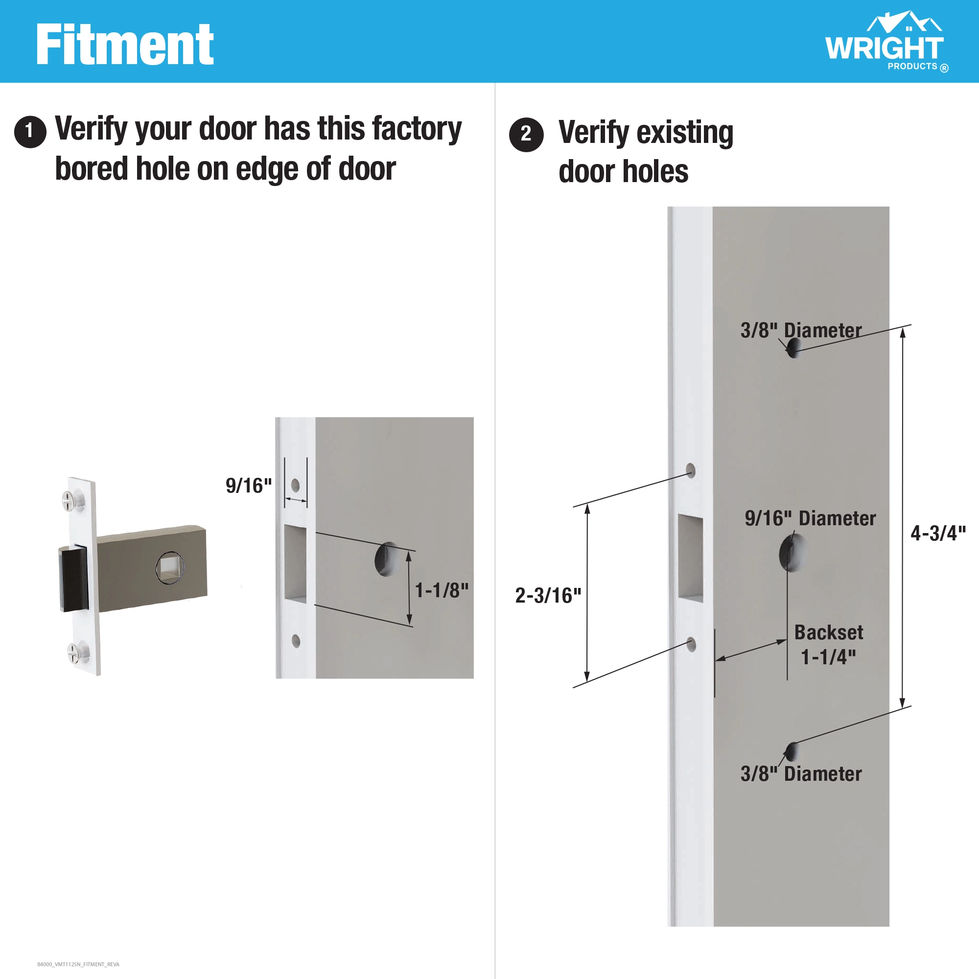 Serenade Mortise Leverset for Wood Core Doors variant image view