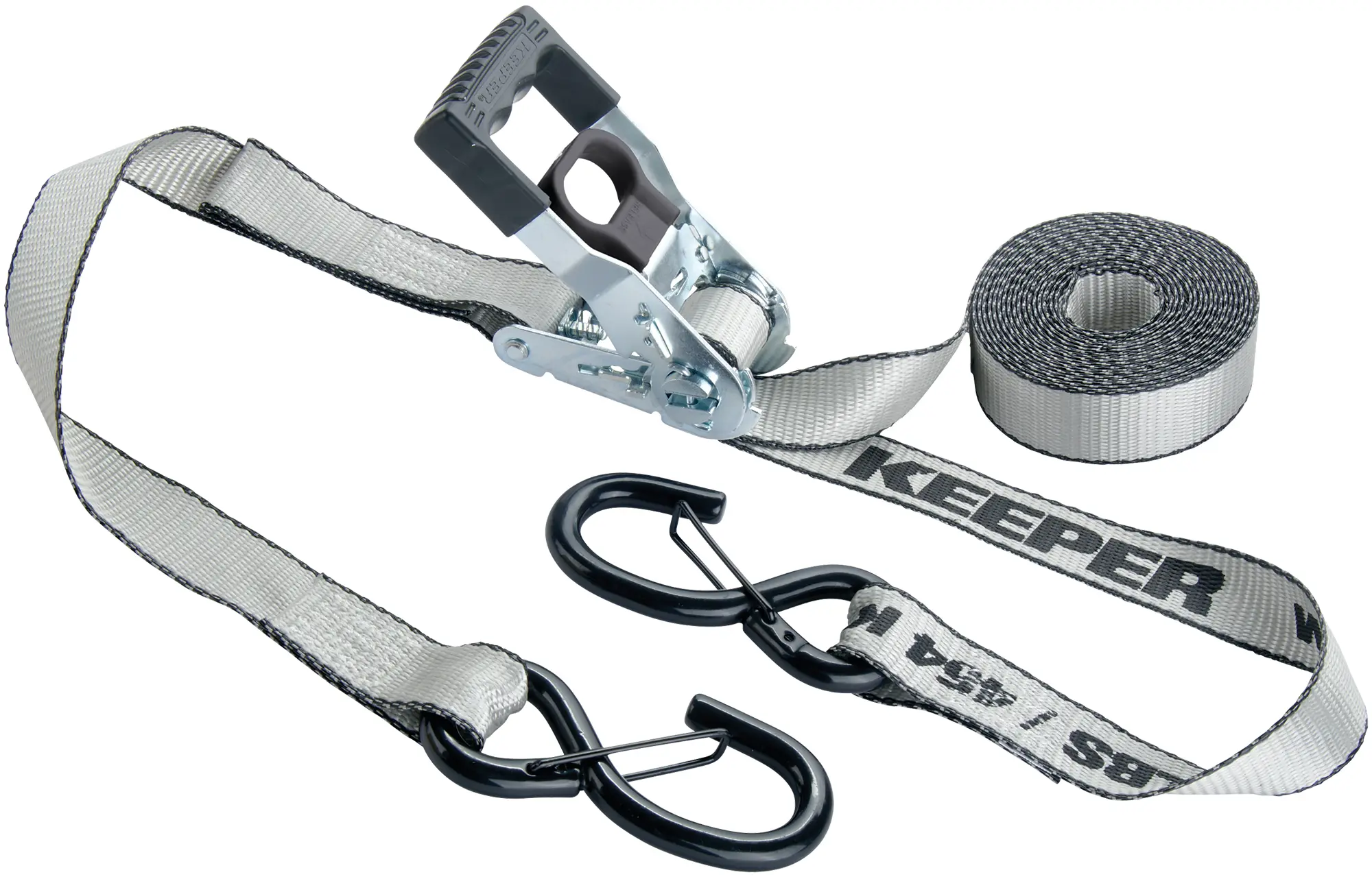 1.25"X16' Extreme Edge Ratchet Tie-Down, 1,000 lbs WLL, 2 Pack 