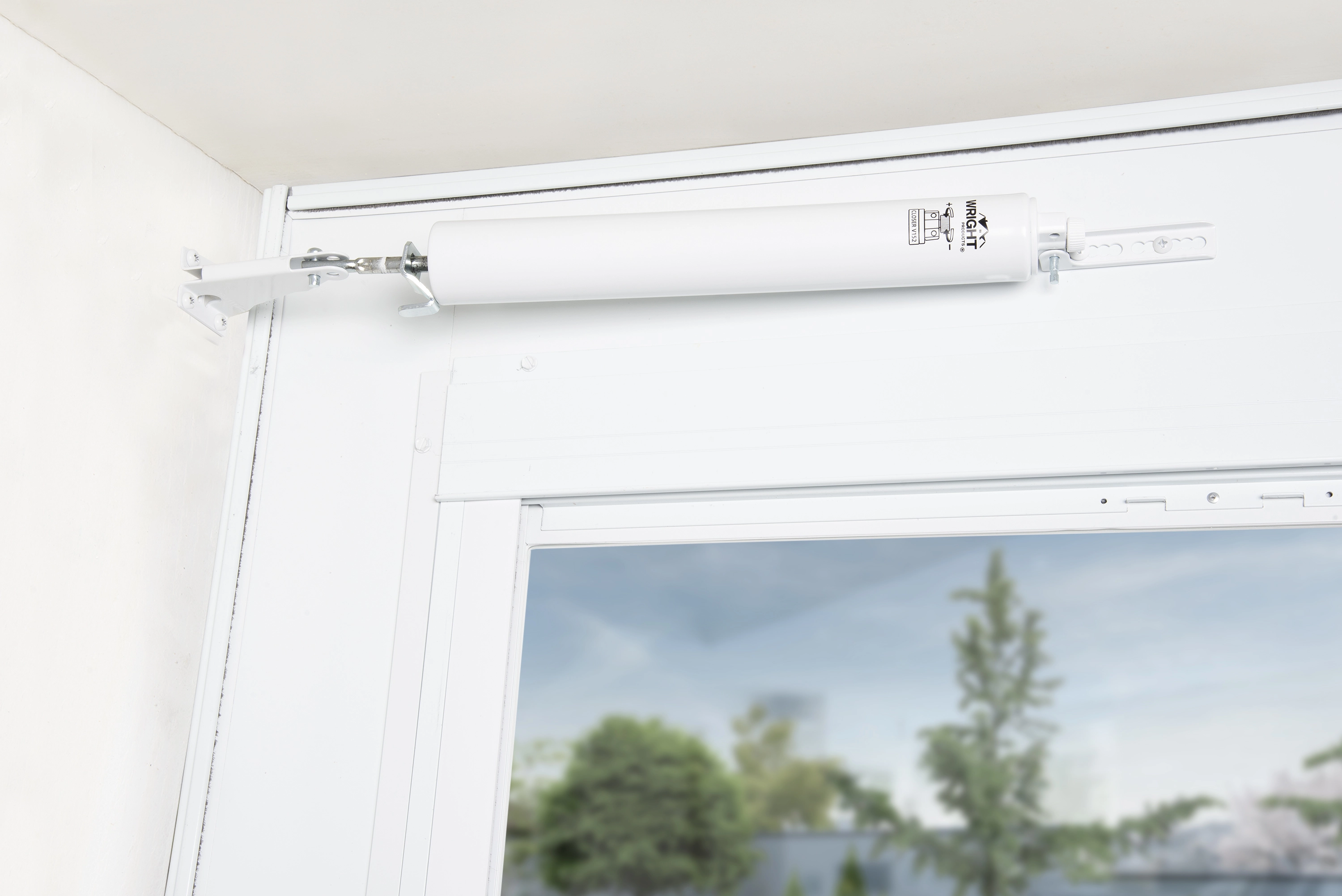Heavy-Duty Pneumatic Storm Door Closer variant image view