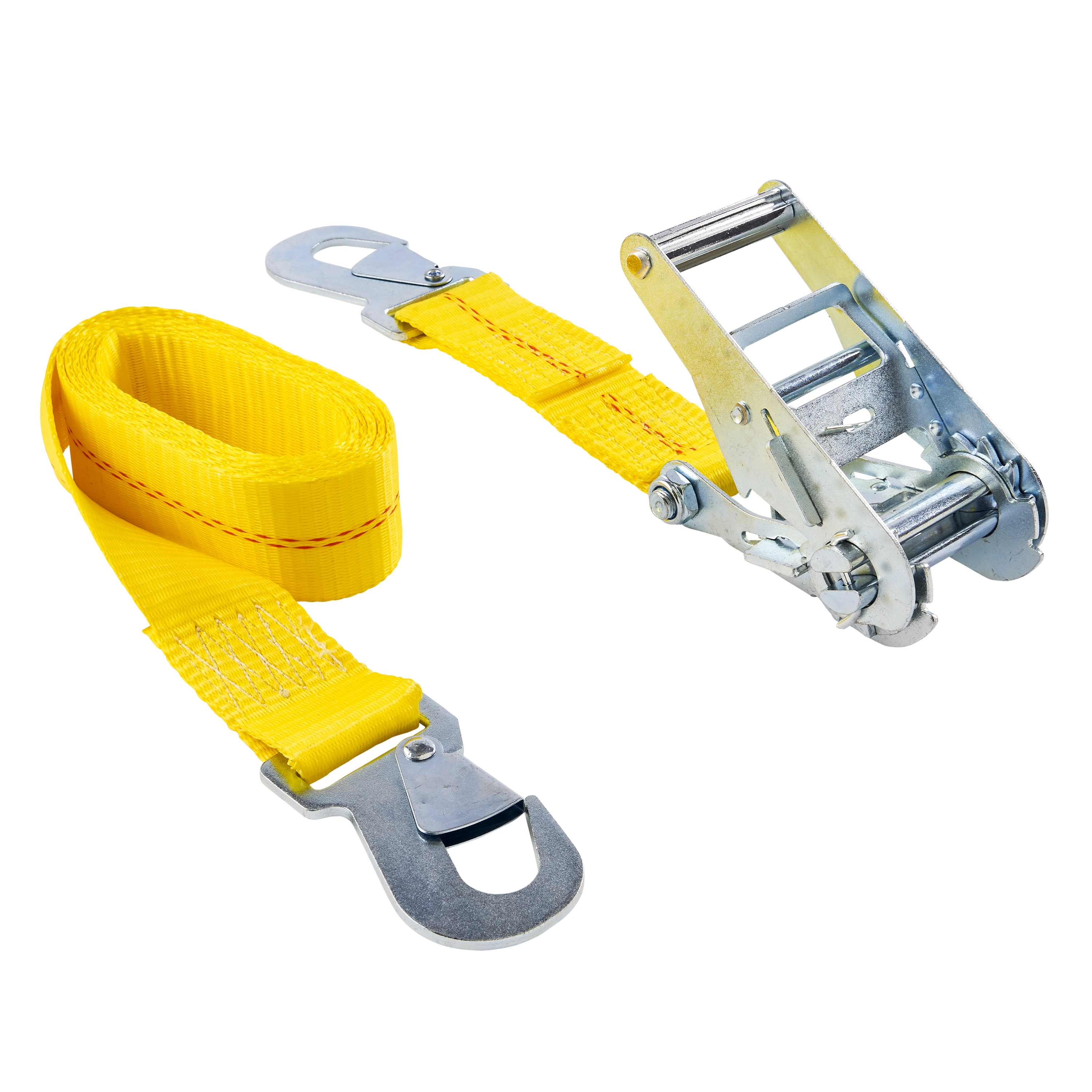 2" x 8' Auto Ratchet Tie-Down with Snap Hooks variant image view