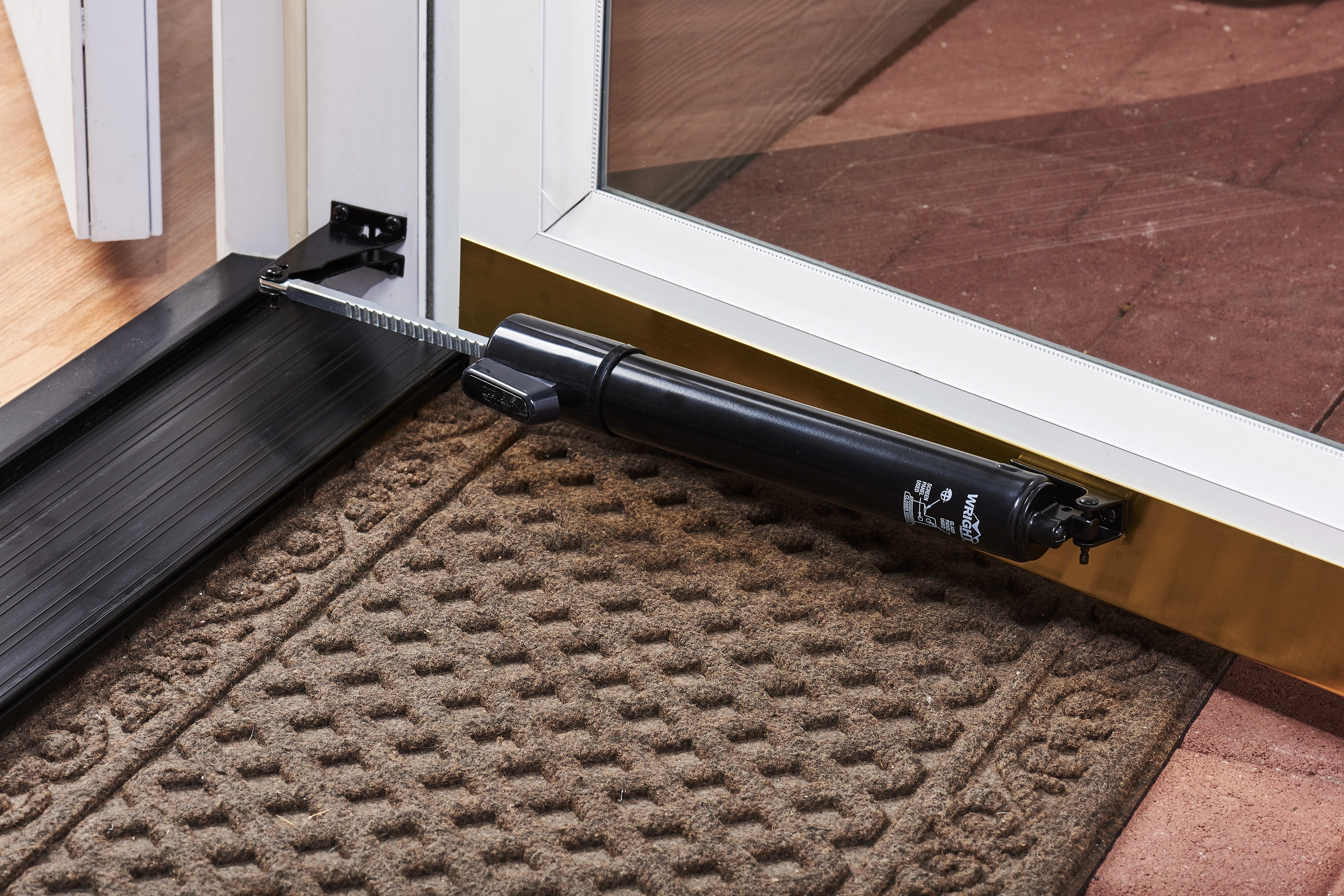 Heavy-Duty Pneumatic Screen and Storm Door Closer with EZ-HOLD variant image view