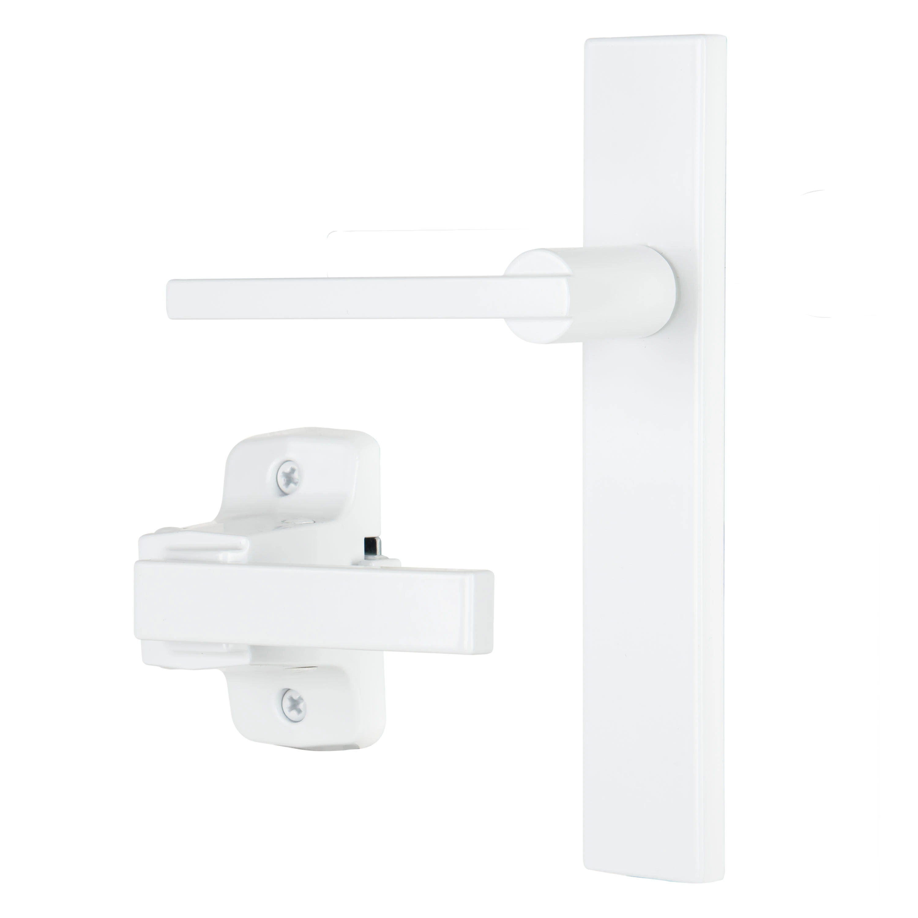 Altura Lever Latch with Decorative Plate