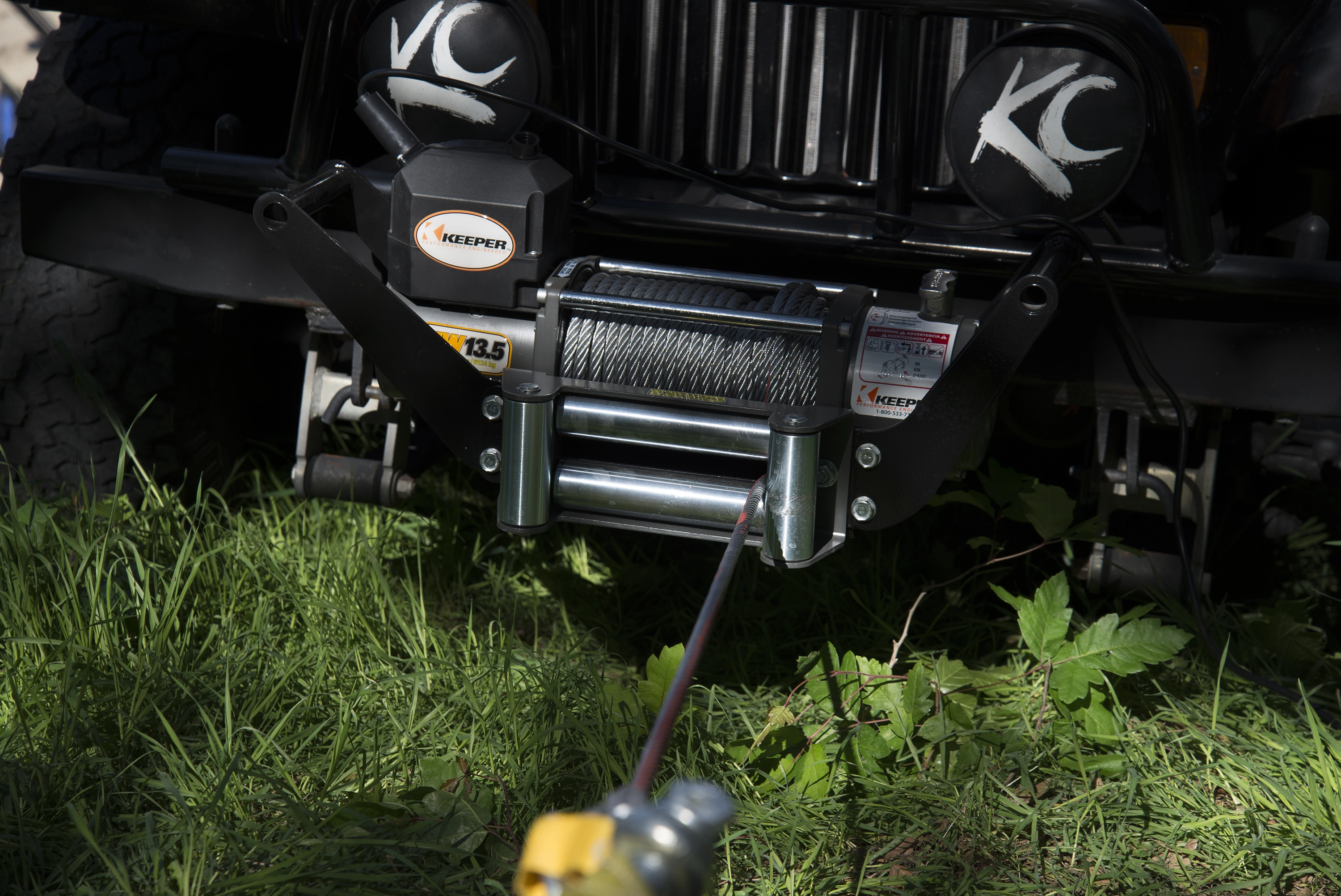 KW13.5 Winch, 13,500 lbs. Single Line Pull Capacity variant image view