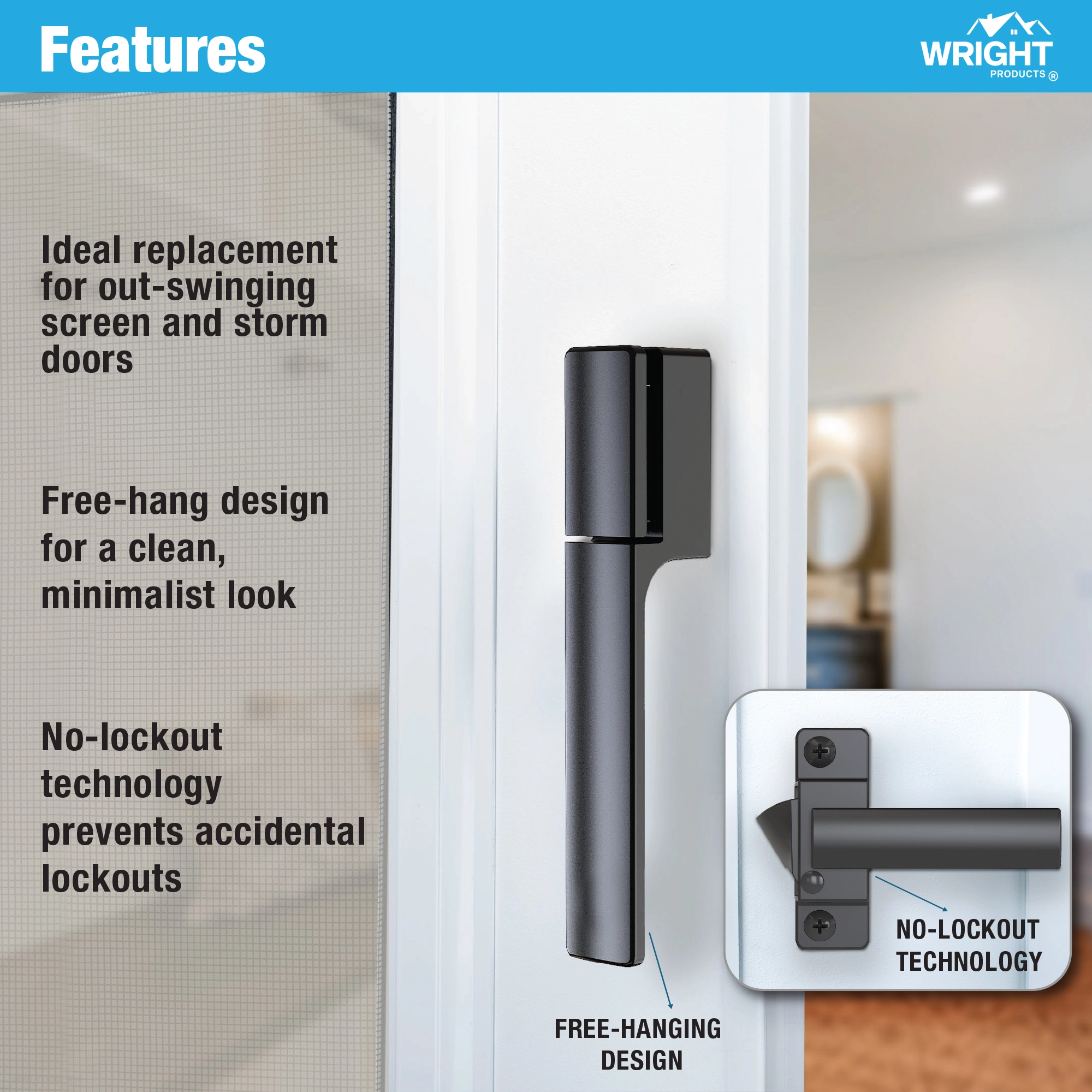 Alto Free Hanging Push Button Latch variant image view