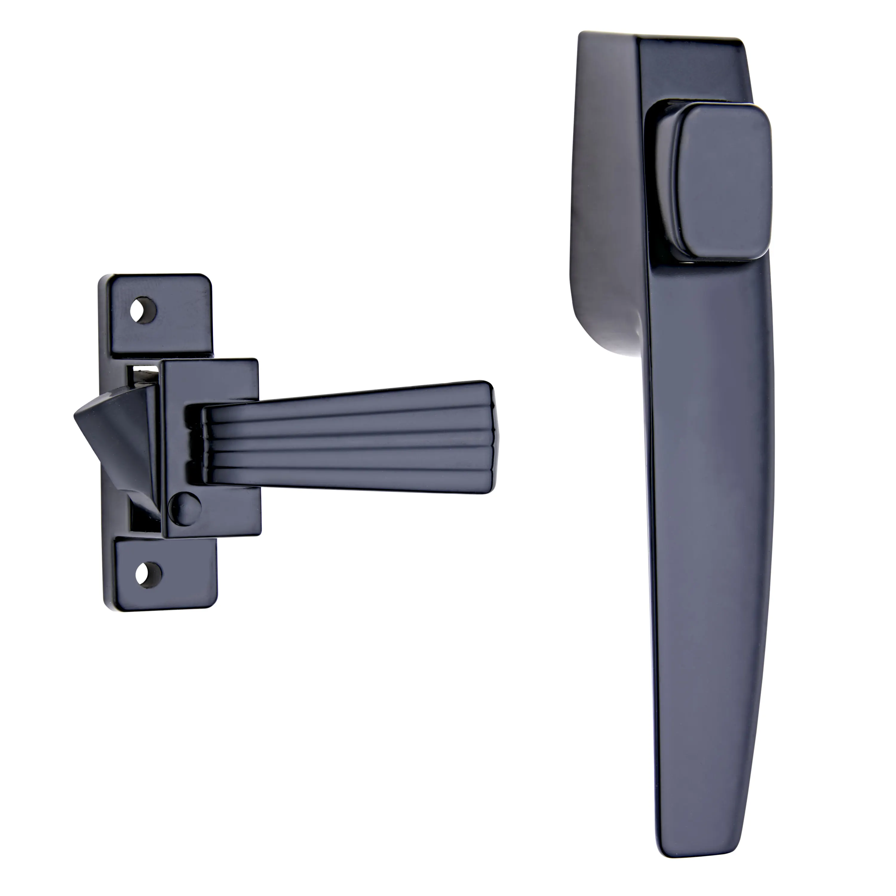 Free Hanging Push Button Handle