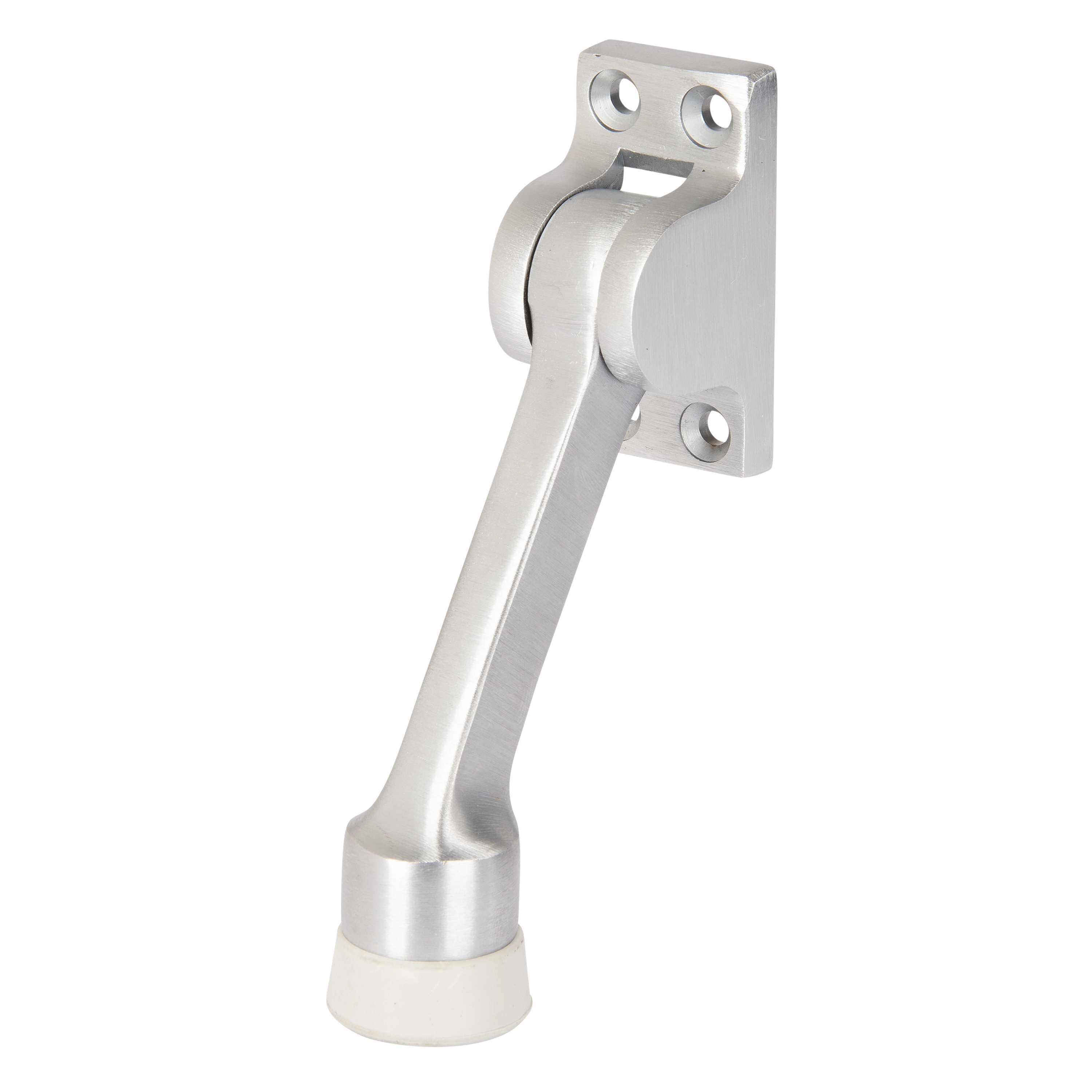 Kick down Door Stop, Satin Chrome variant image view