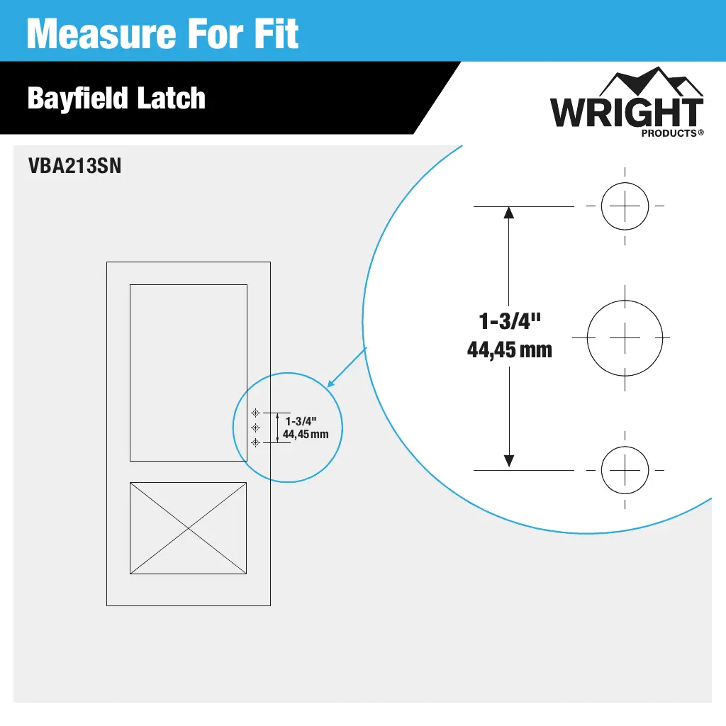 Bayfield Surface Lever Mount Latch variant image view