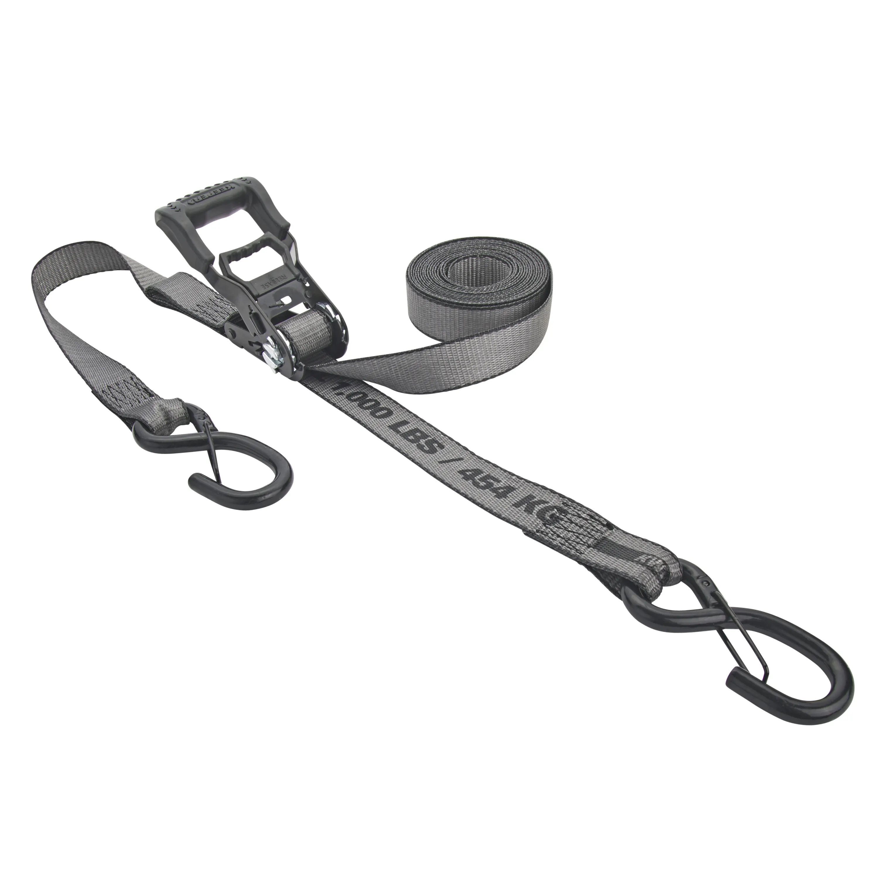 KwikFeed Ratchet Tie Down 1.25"x16' 1000 lbs. 2 Pack