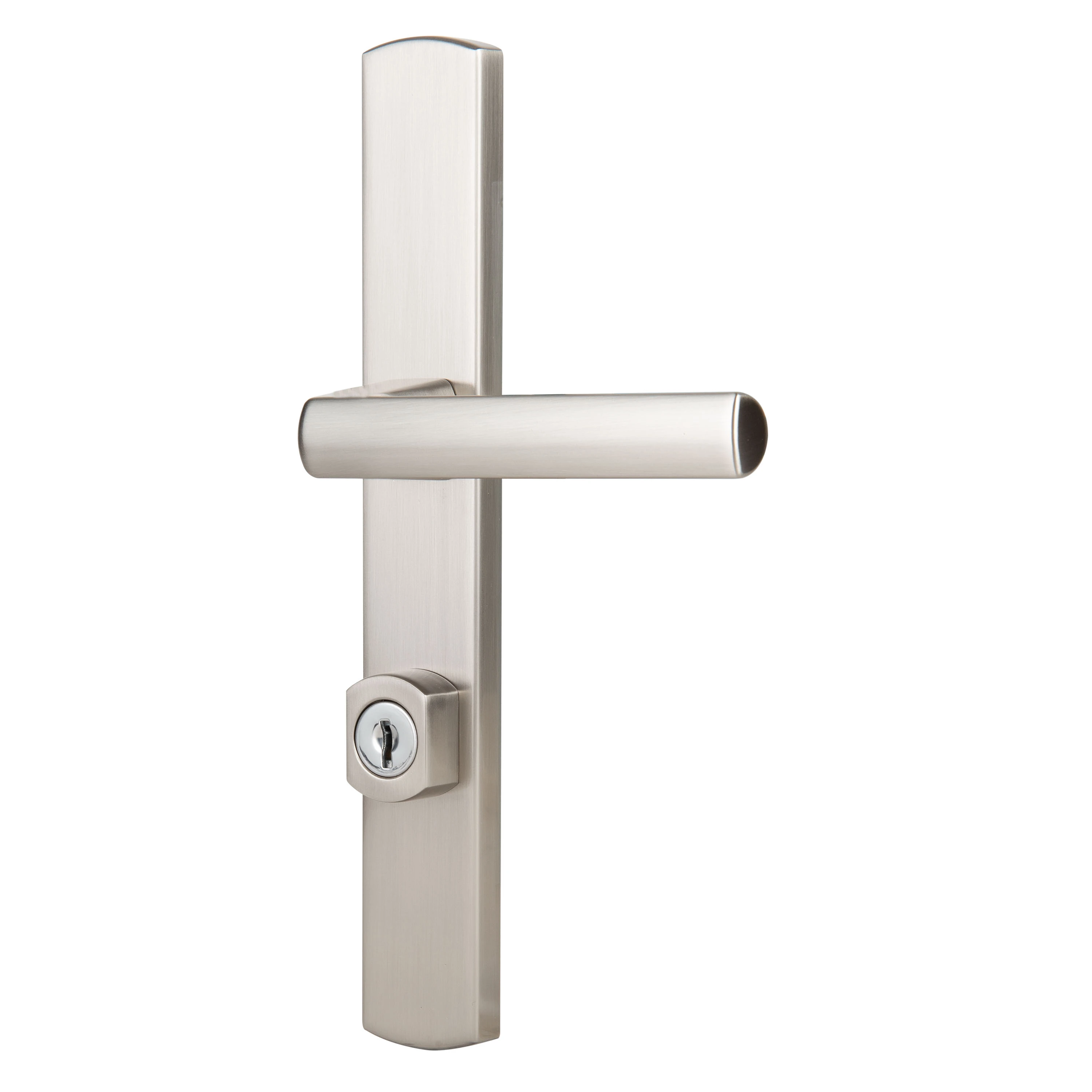 Ventana Contemporary Mortise Keyed Lever Mount Latch with Deadbolt variant image view