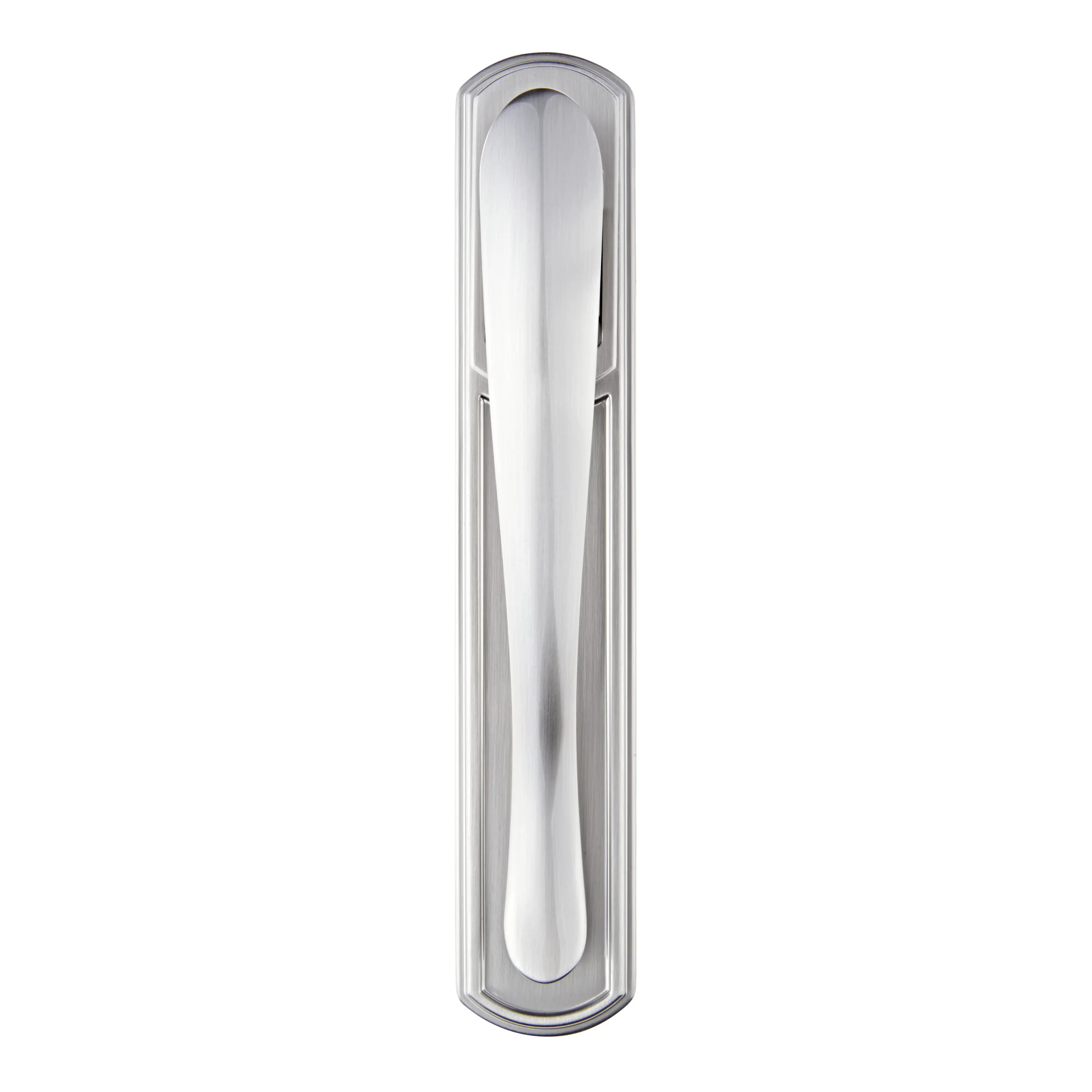 Brookfield Surface Mount Latch, Satin Nickel variant image view