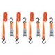 Keeper 10' High Tension Ratchet Tie-Down, 4 Pack Image