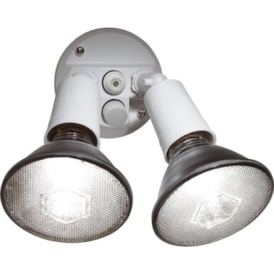 Brinks 7105W Head Par Dusk Dawn photocell Flood lamp E26 socket Light 