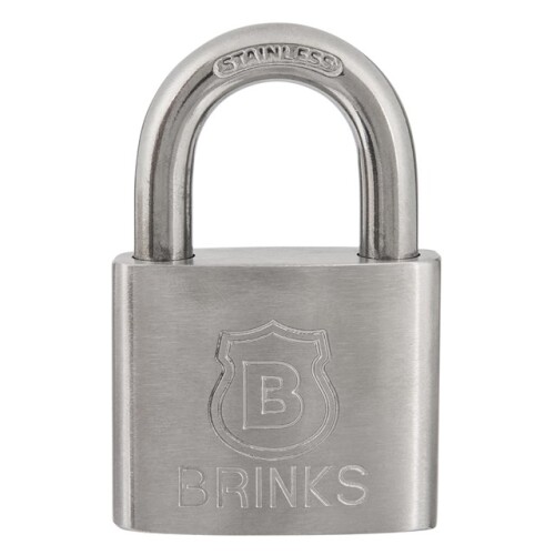 50mm Commercial Solid Stainless Steel Keyed Padlock