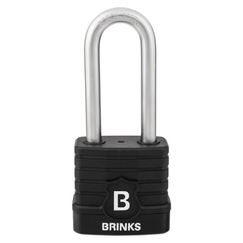 44mm Commercial Laminated Steel Weather Resistant Padlock, 2-3/8