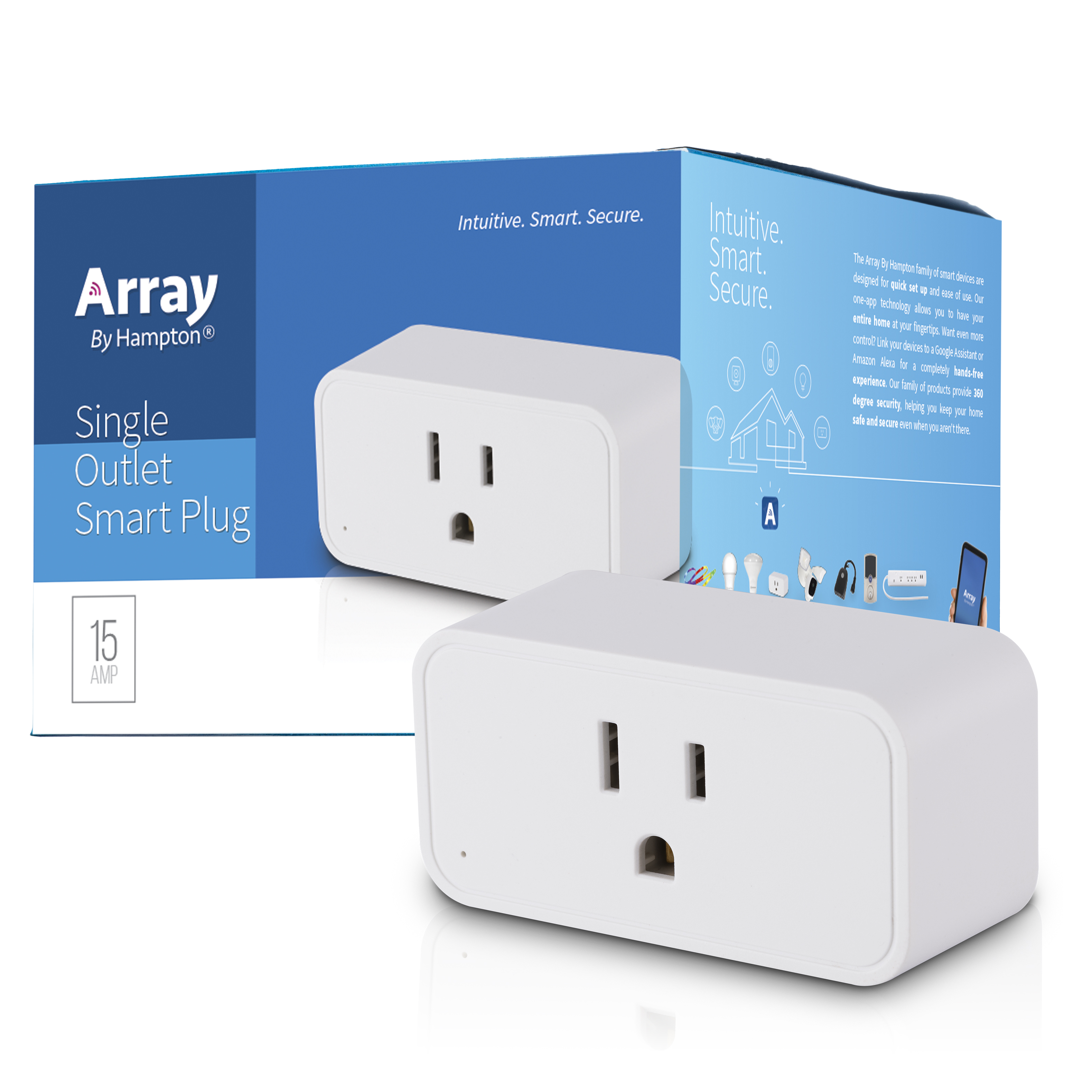 Smart Wi-Fi Plug — Array By Hampton