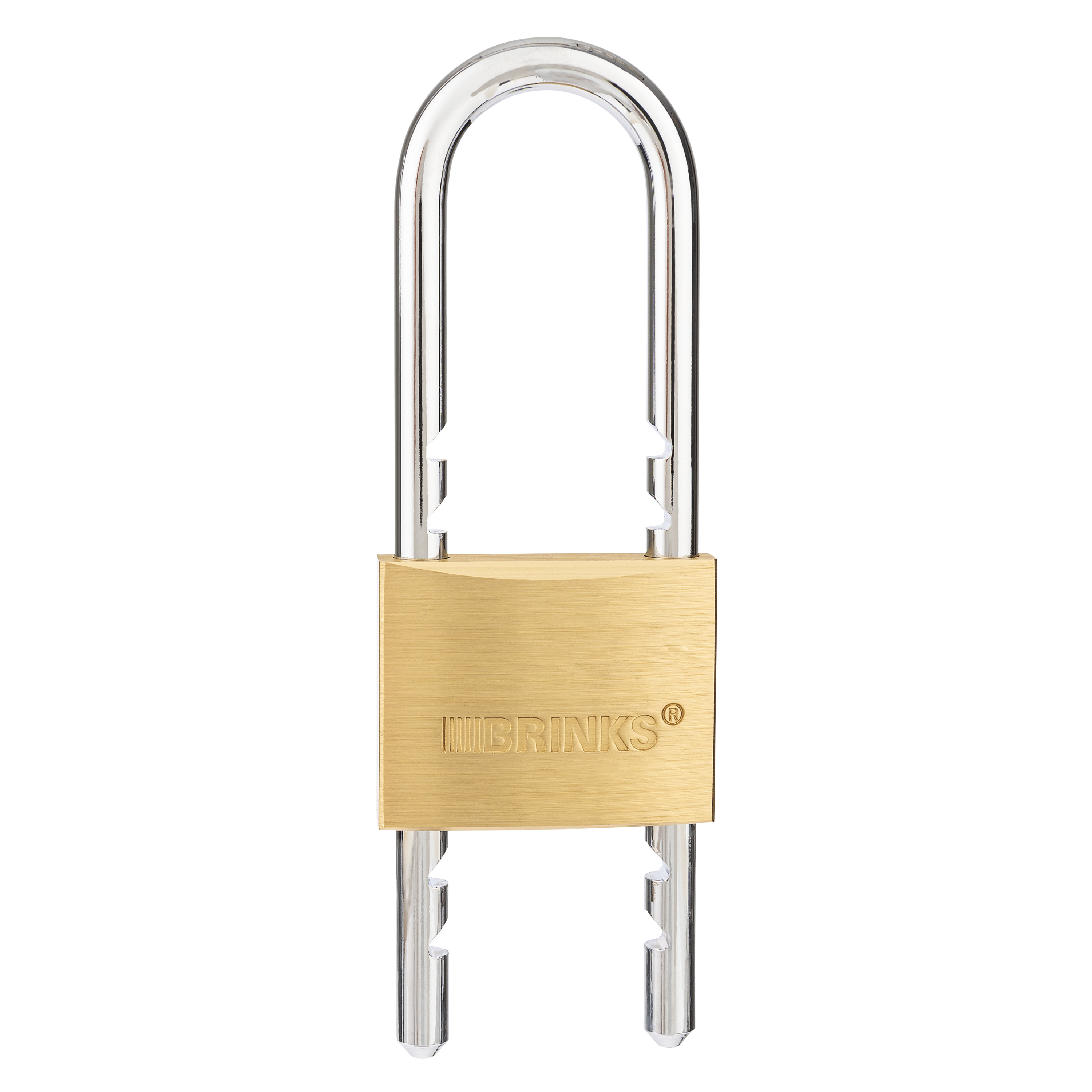 50mm Commercial Solid Brass Keyed Padlock, Adjustable Shackle