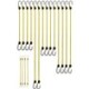 Keeper Assorted Round Bungee Cords, 18 Pack Image