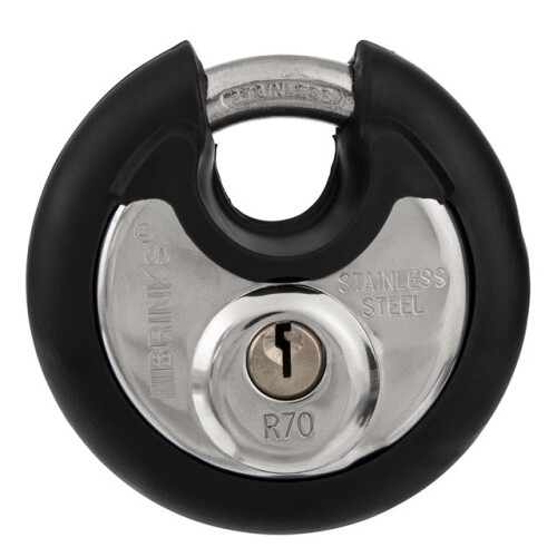80mm Commercial Stainless Steel Keyed Discus Padlock