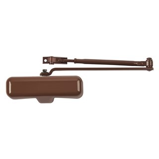 Brinks Heavy Duty Residential Closer, Brown Finish