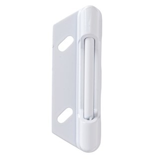 Wright Products - Knob Latch Replacement Strike Plate, White