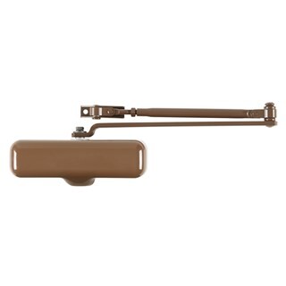 Universal Hardware Heavy Duty Residential Closer, Brown Finish